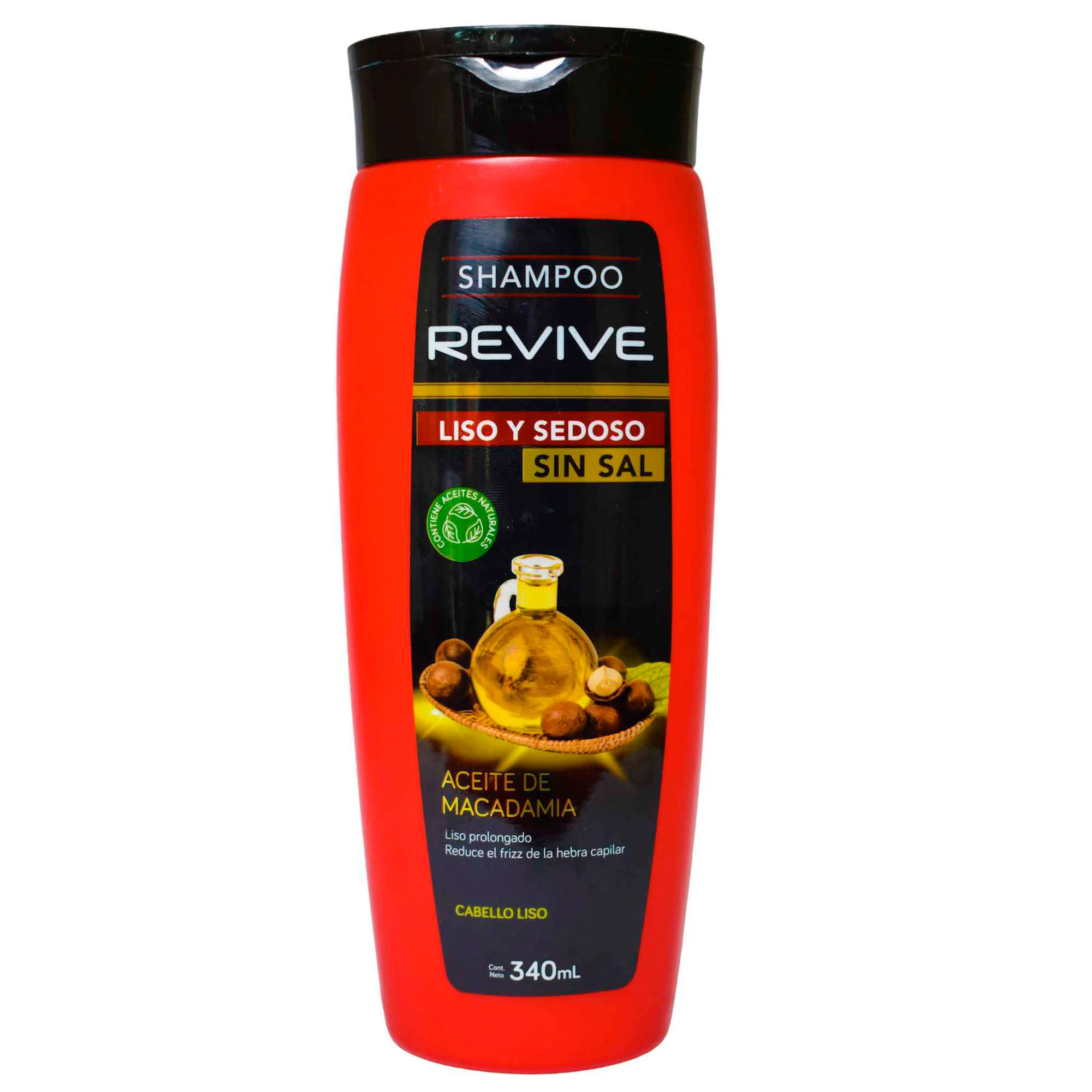 Shampoo Revive Liso Y Sedoso Sin Sal X 340Ml