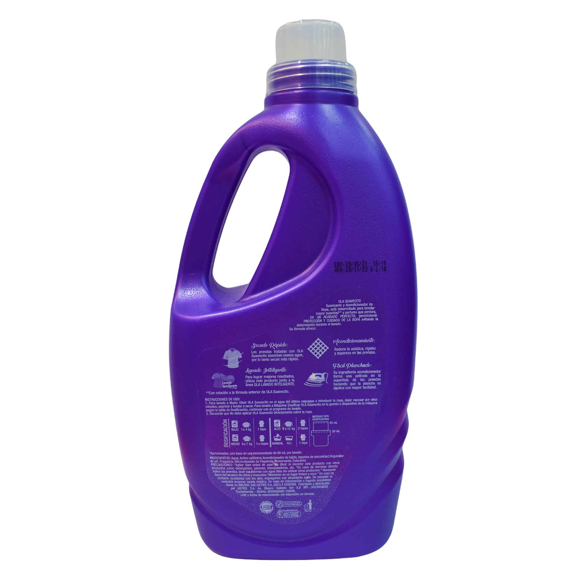 Botella Ola Suavecito Liquido Sensaciones X 1.7 L - Image 2