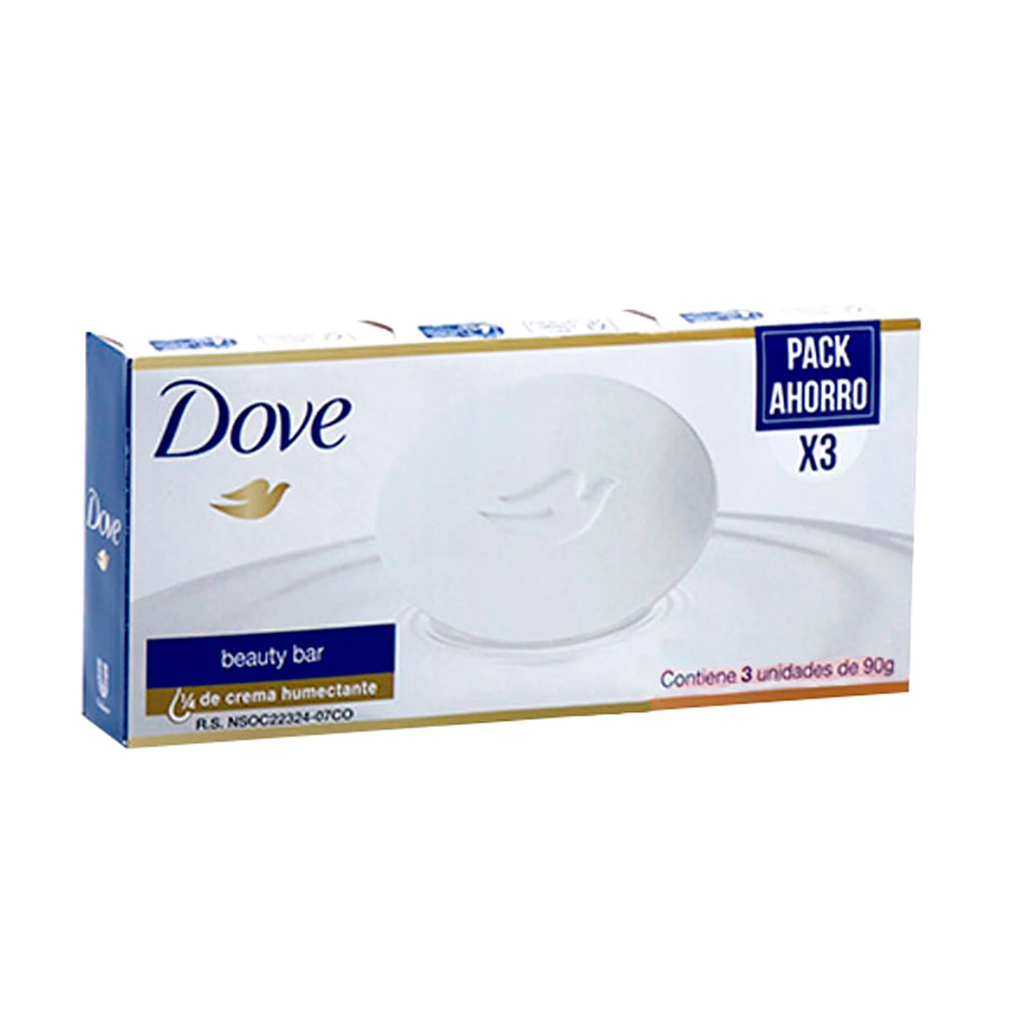 Dove Jabón Blanco X 90G