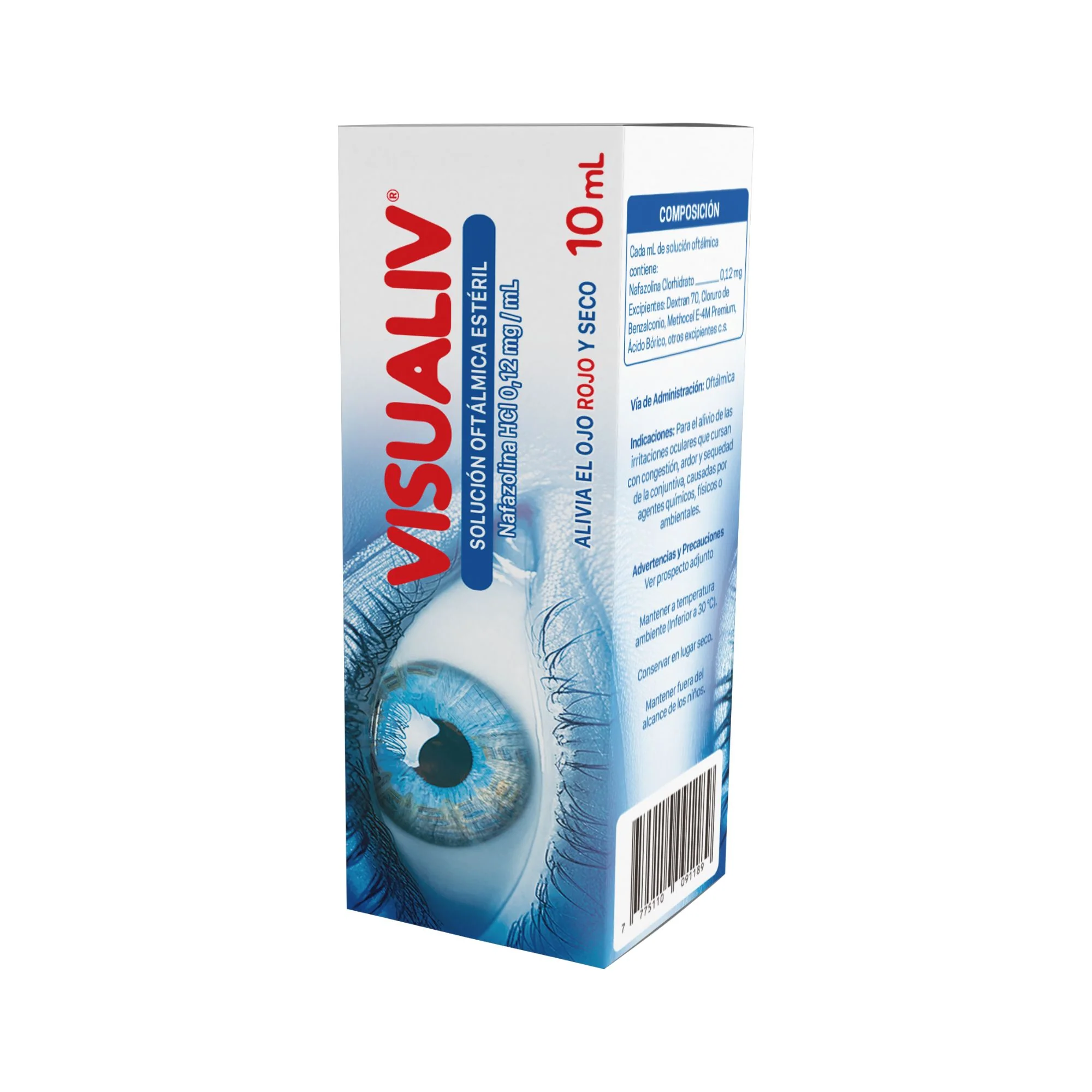 Colirio Visualiv Nafazolina X 10Ml