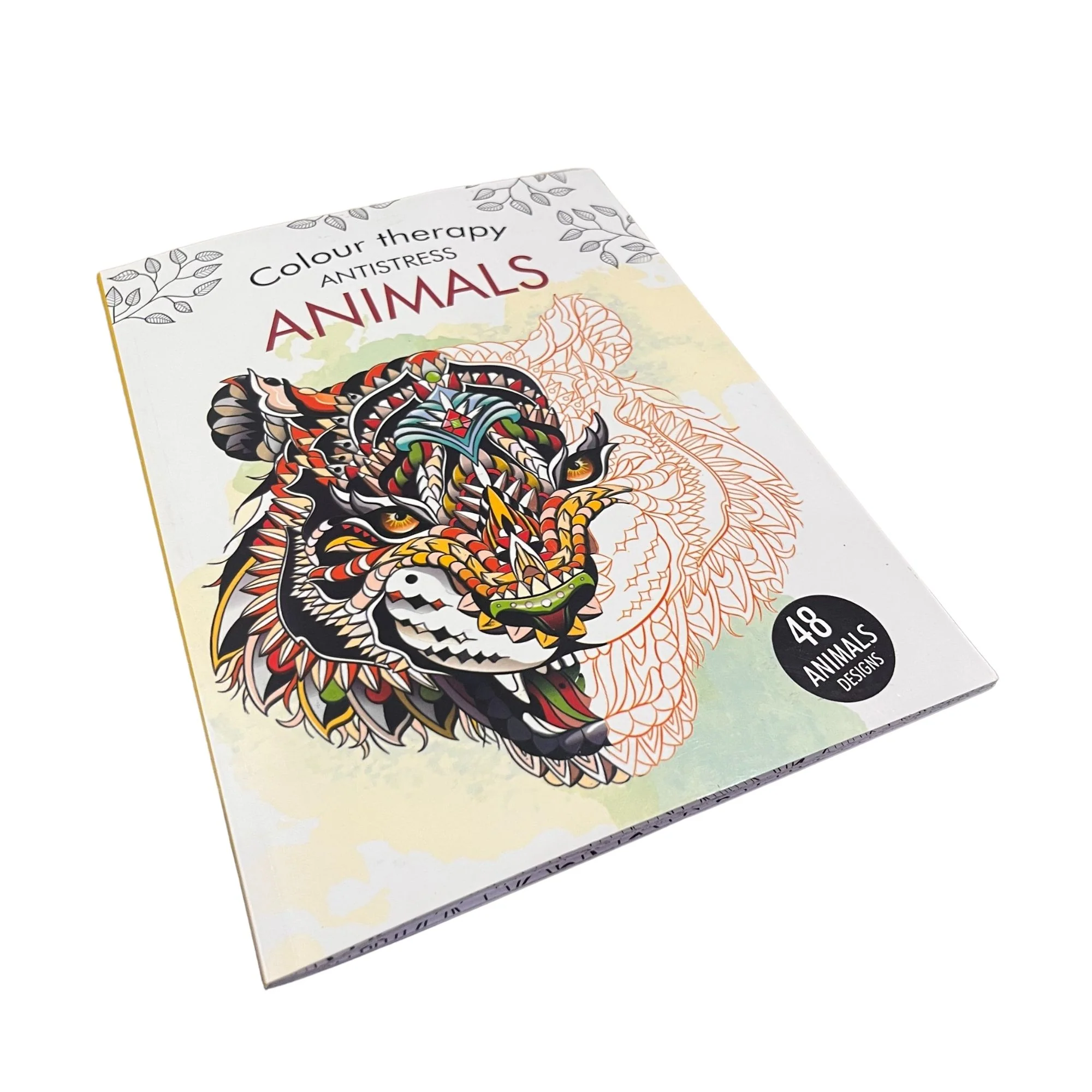 Libro Para Colorear Rito Therapy Antistress Animals X 24 Páginas - Image 2