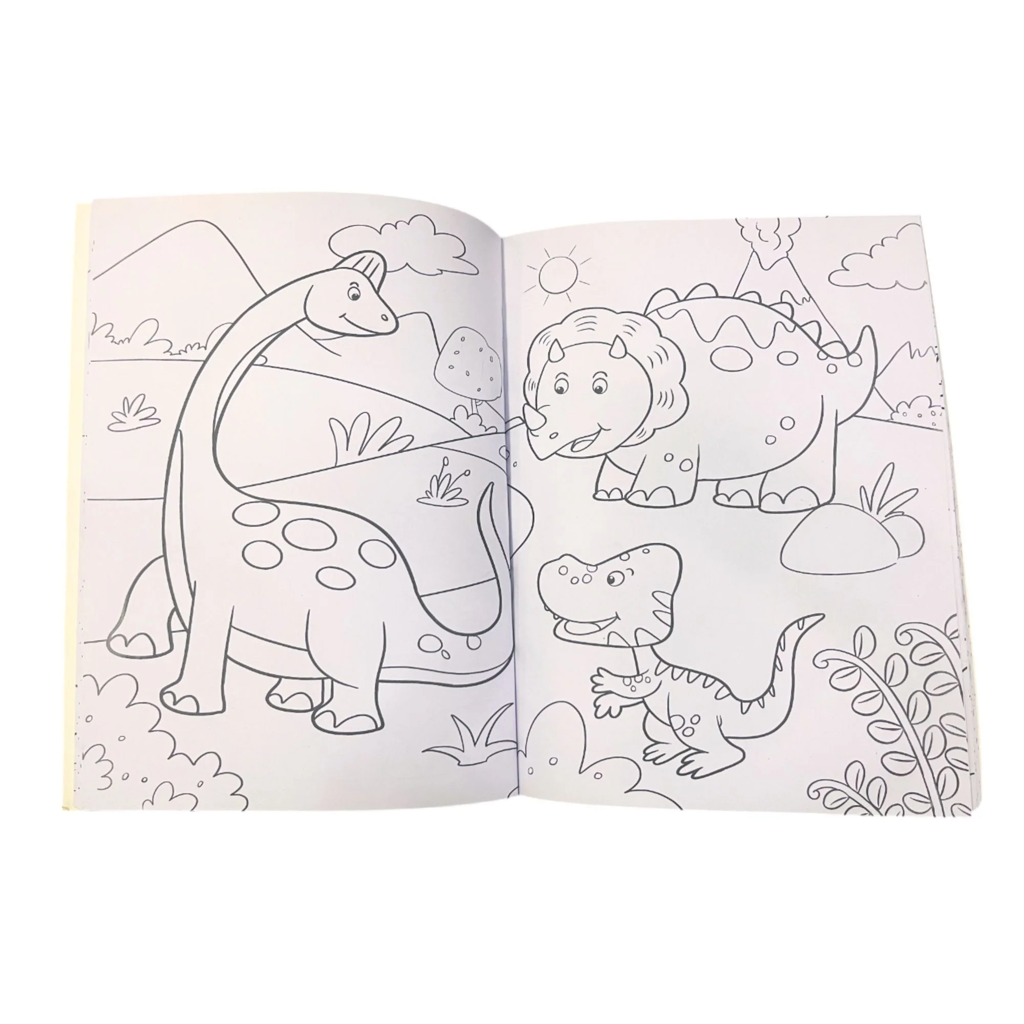 Libro Para Colorear Rito Tus Colores Dinosaurios X 32 Páginas - Image 4