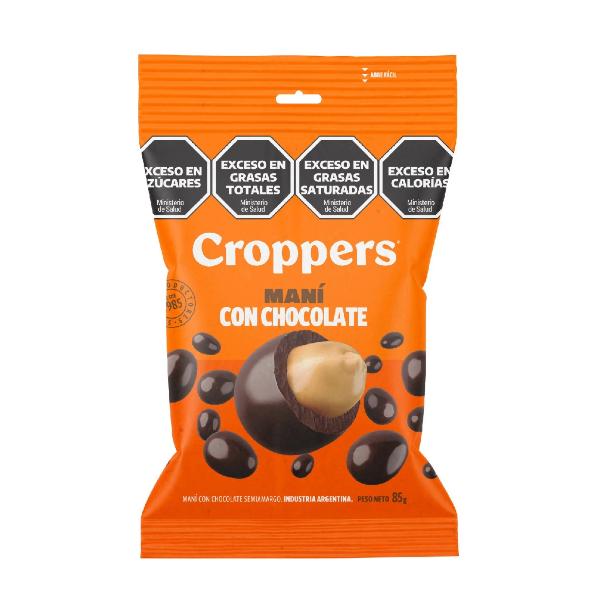 Mani Con Chocolate Croppers X 85G