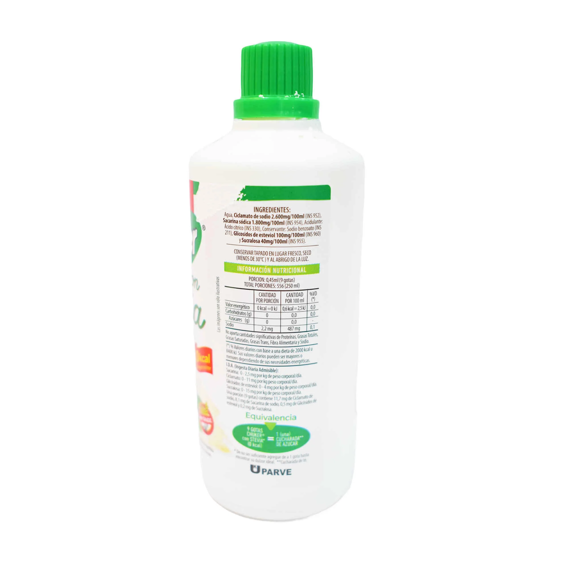 Chuker Con Stevia X 250Ml - Image 2