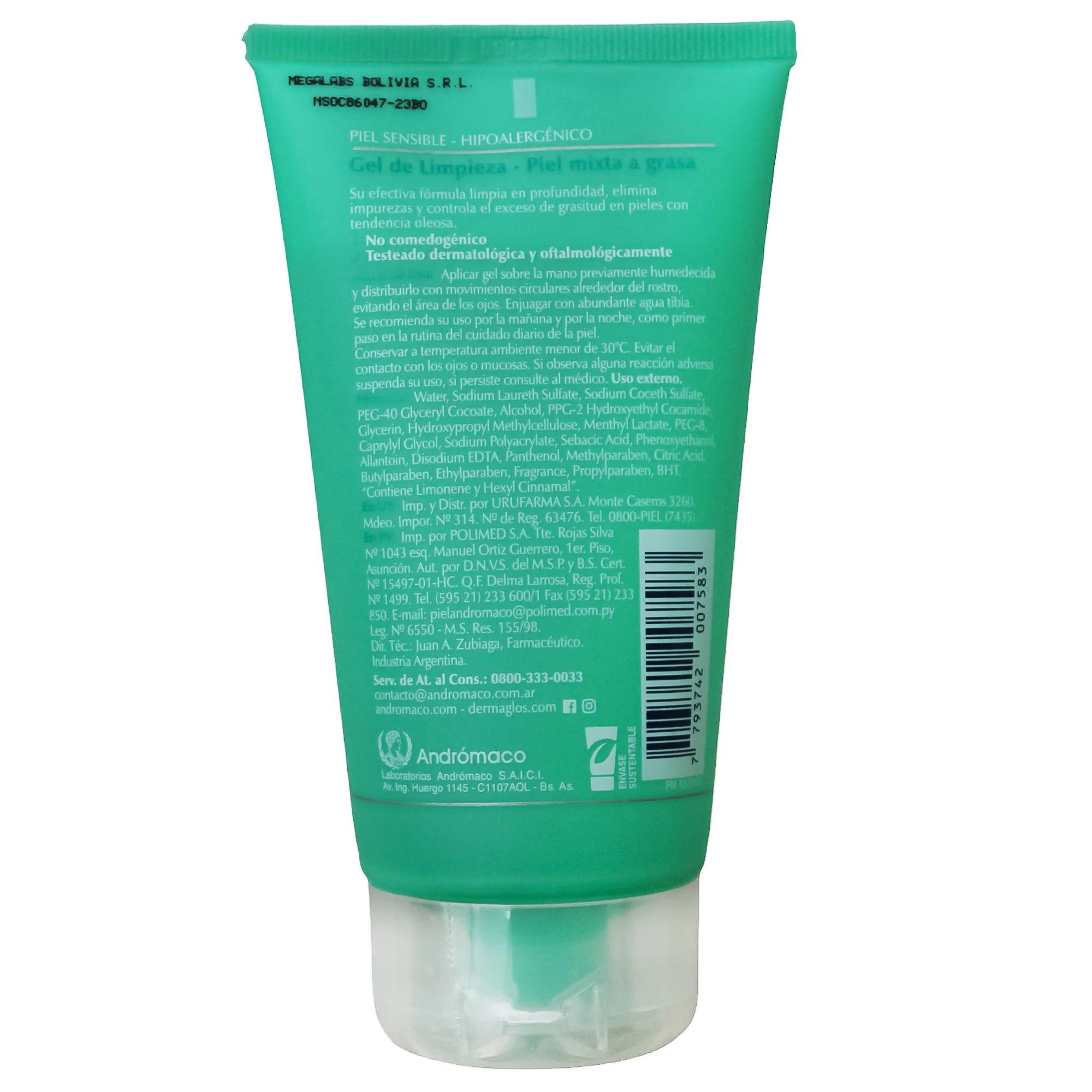 Dermaglos Facial Gel De Limpieza Mixta A Grasa X 150G - Image 2