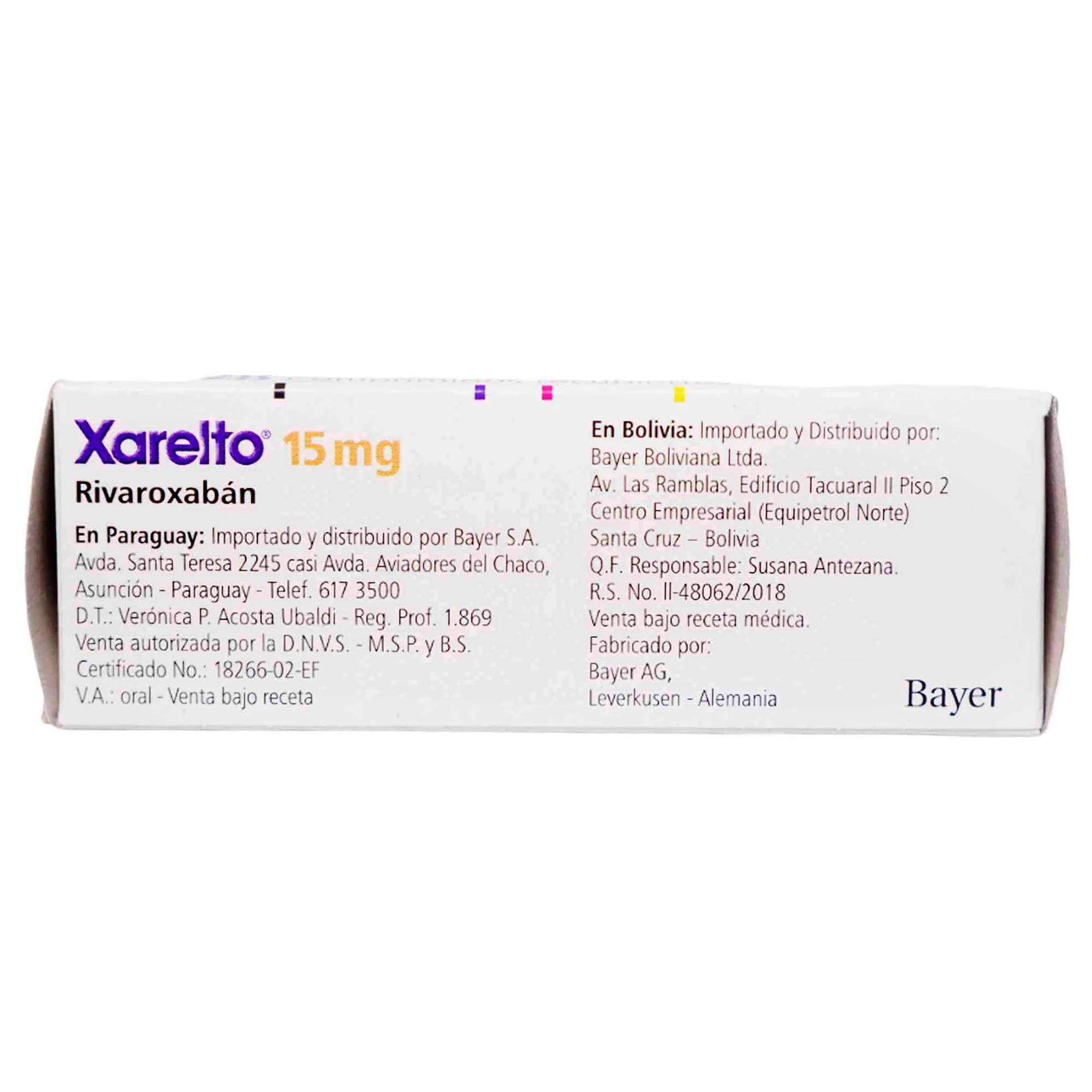Xarelto 15Mg Rivaroxaban X Tableta - Image 5