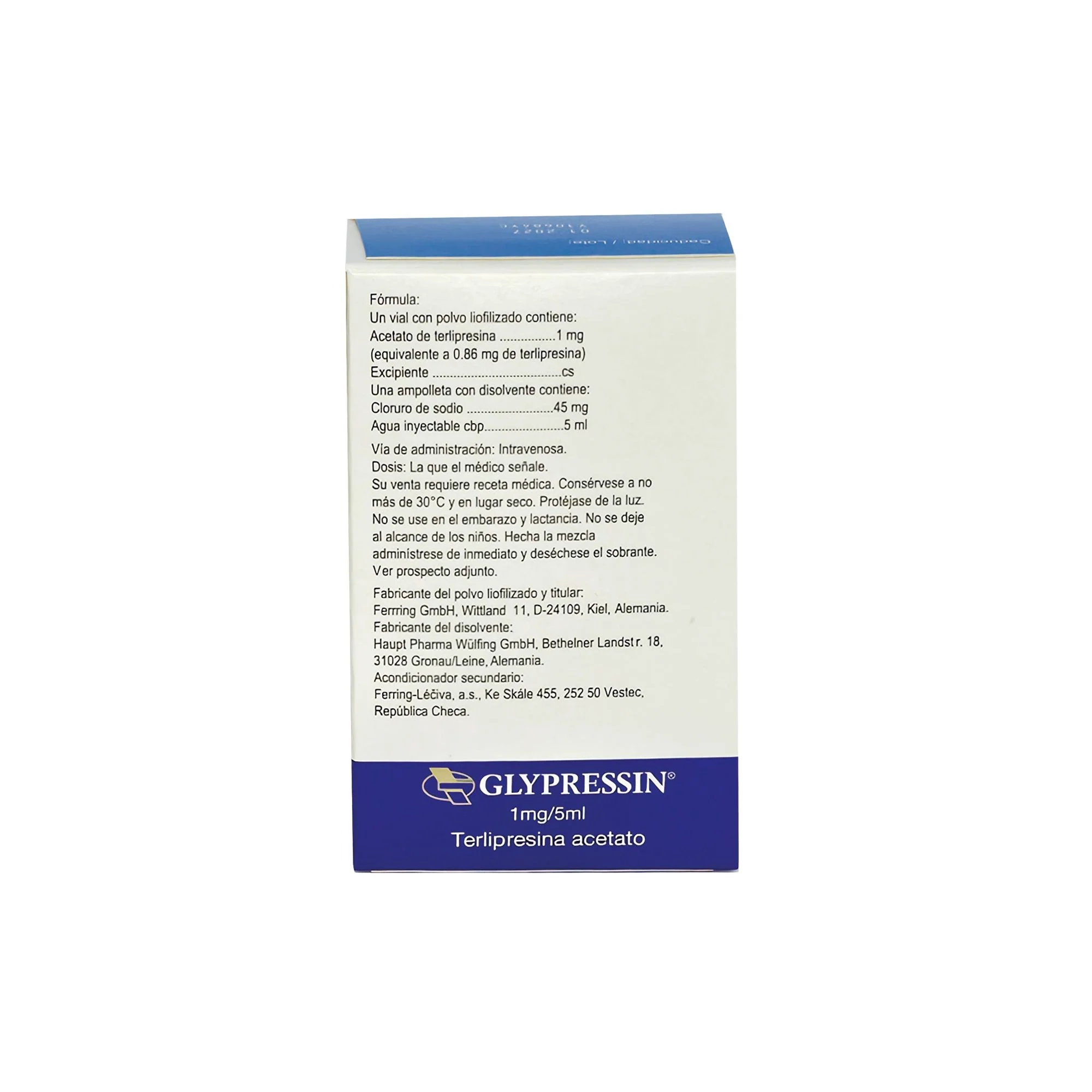 Glypressin Terlipresina 1Mg X Ampolla - Image 2