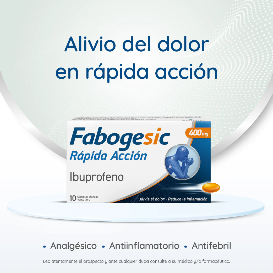 Fabogesic 400Mg Ibuprofeno X Capsula Blanda - Image 2