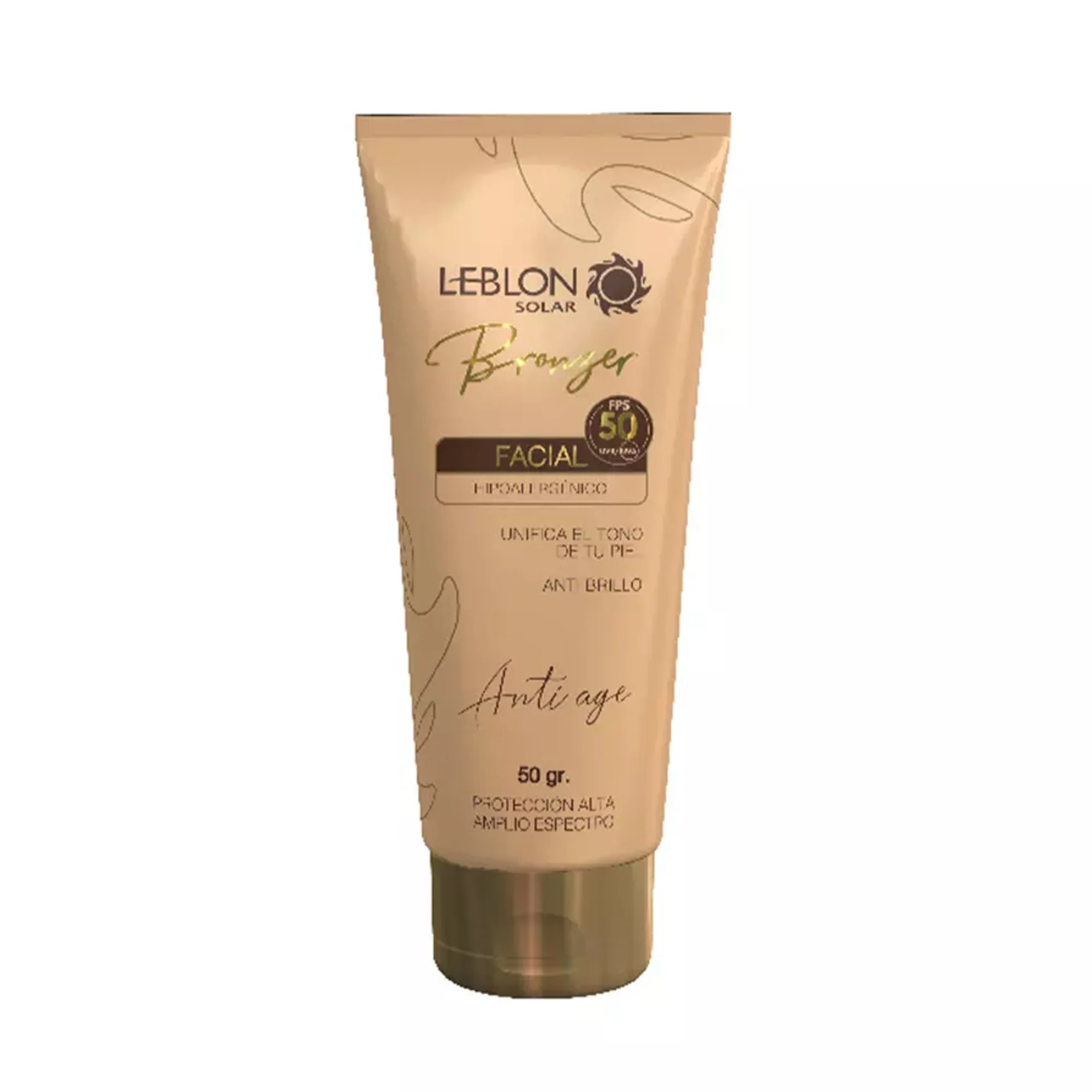 Leblon Solar Anti-Agefps50 Facial Bronzer X 50G