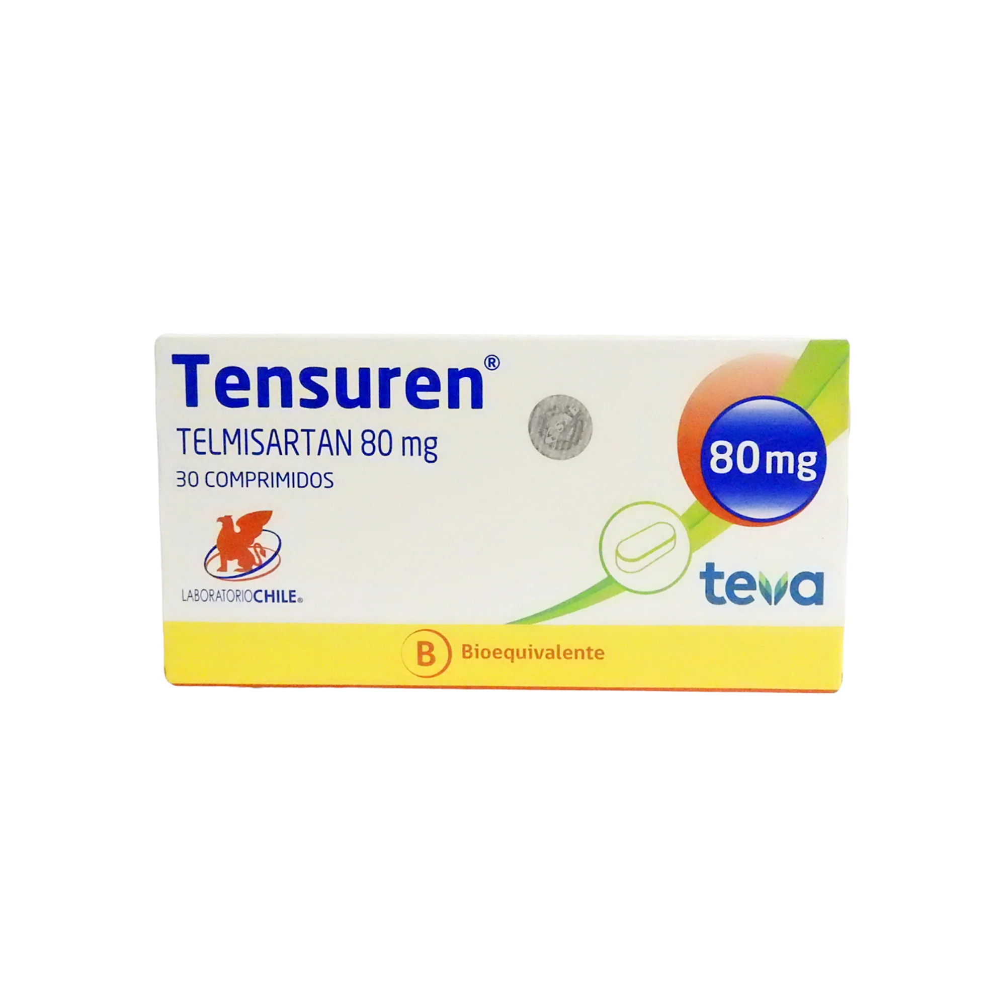 Tensuren 80Mg X 30 Comp Telmisartan