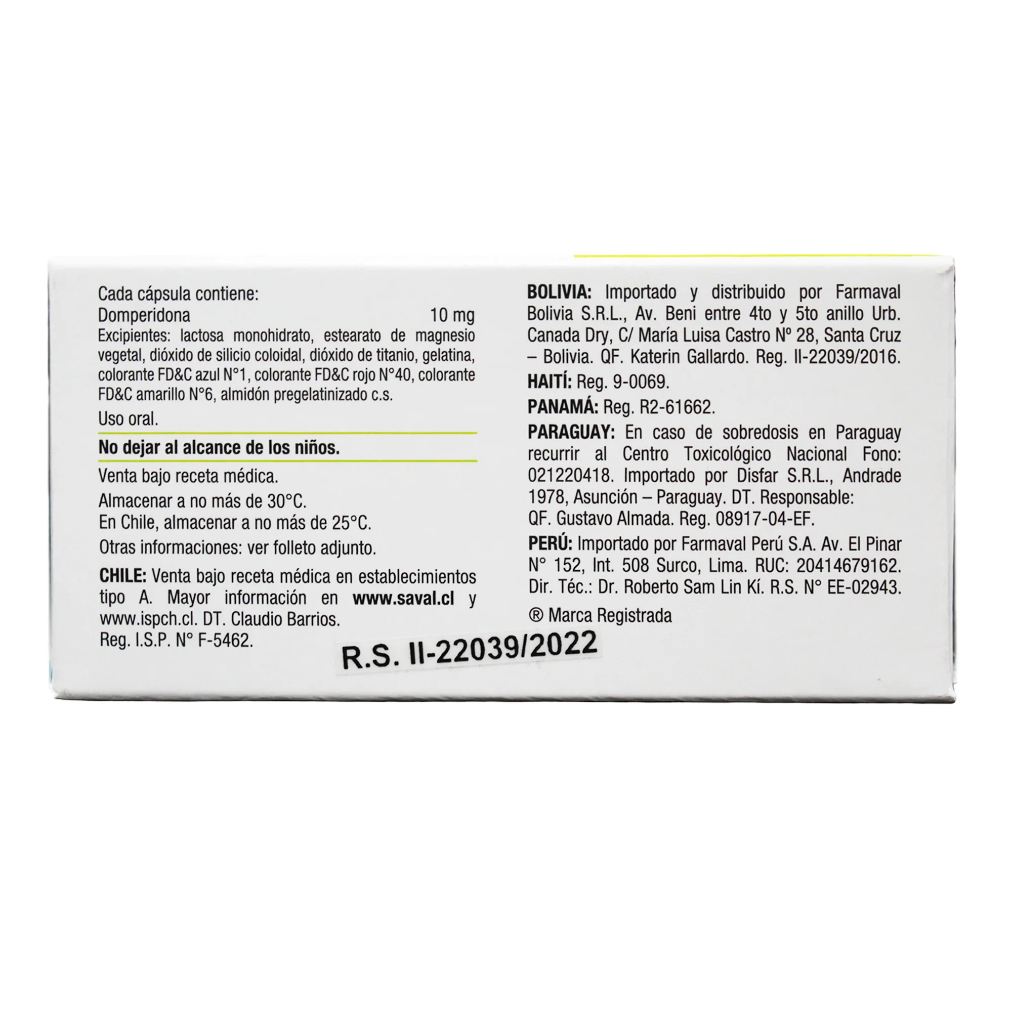 Idon 10Mg Domperidona X Cápsula - Image 4