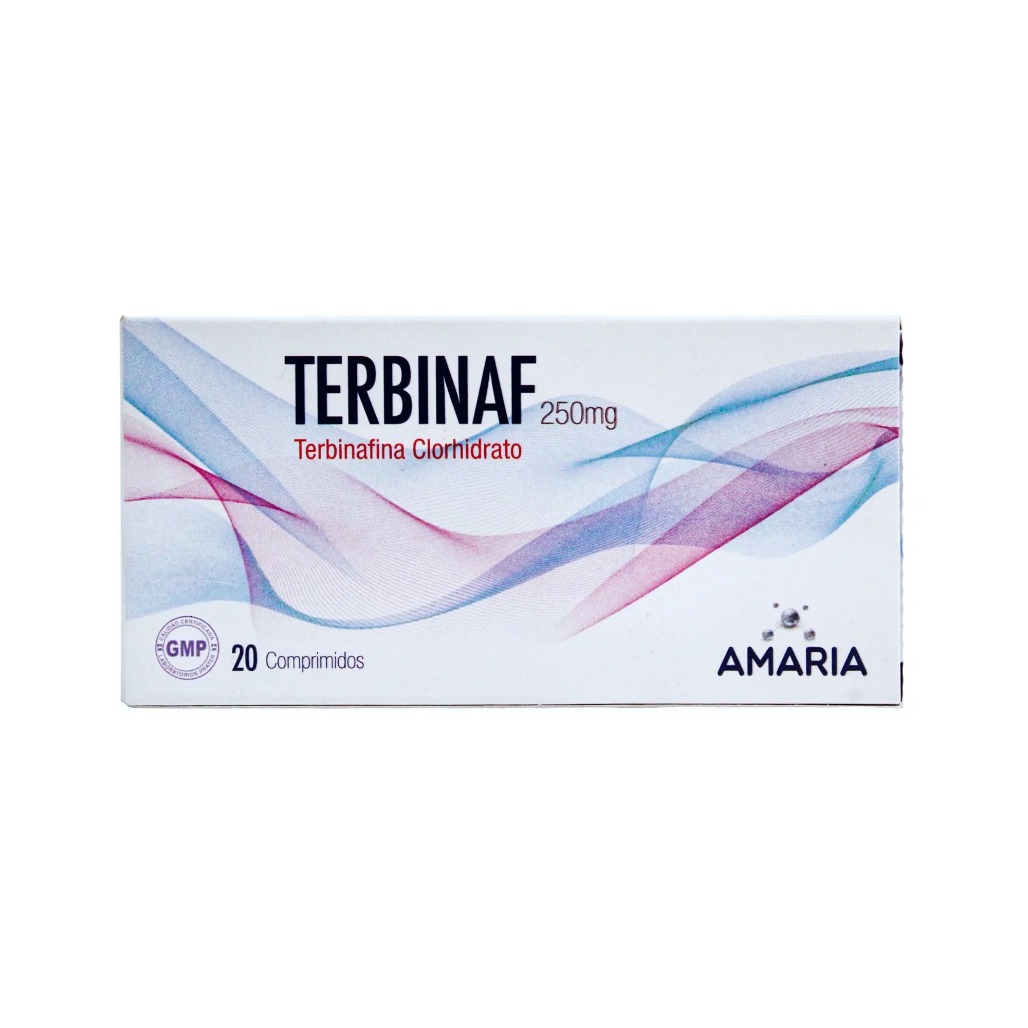 Terbinaf 250Mg Terbinafina Clorhidrato Amaria X Comprimido