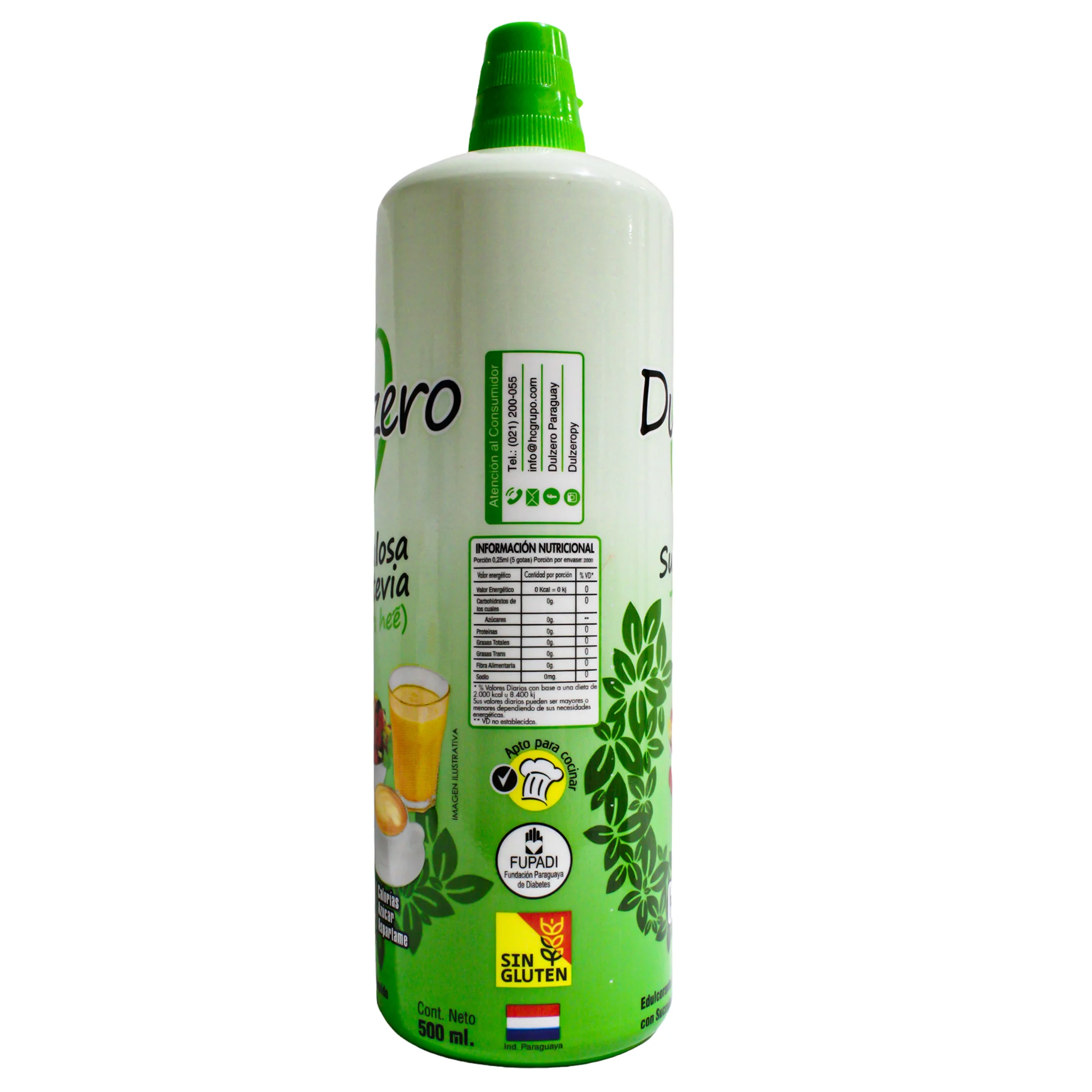 Endulzante Dulzero Sucralosa Stevia X 500Ml - Image 2