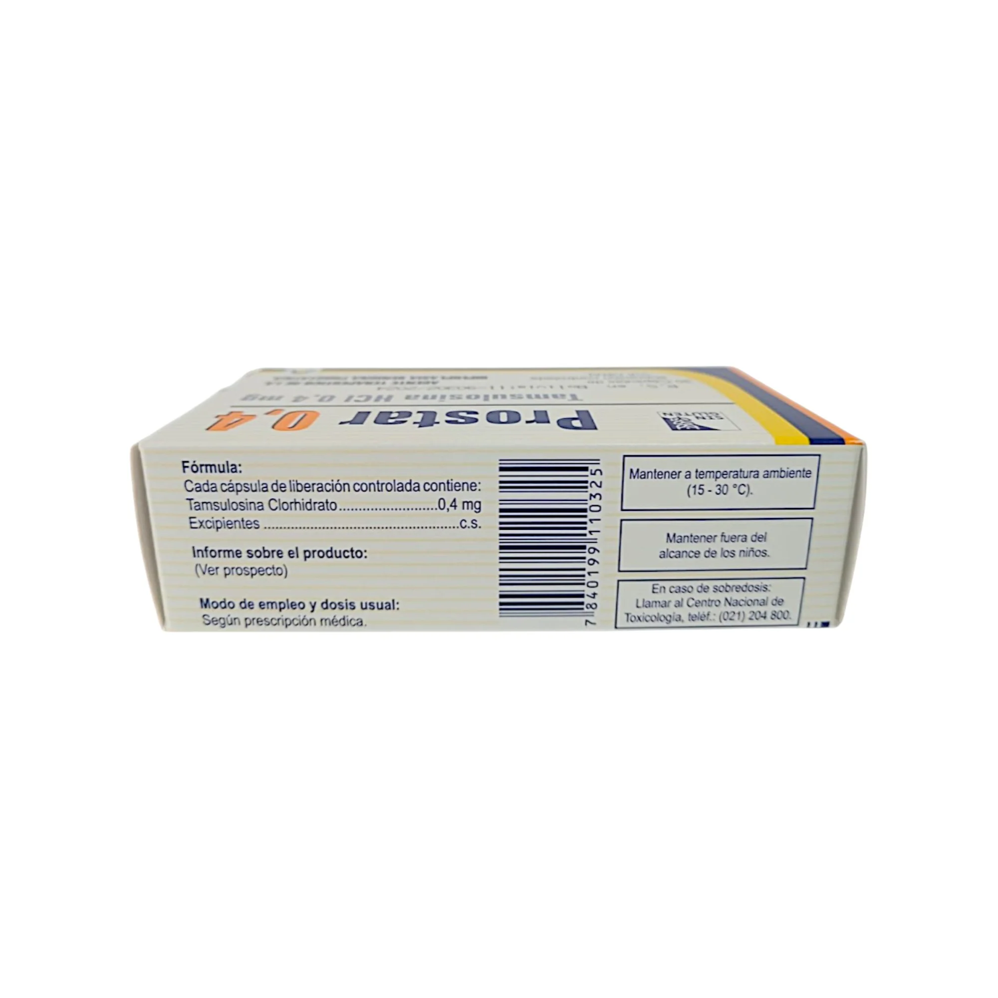 Prostar Tamsulosina 0.4Mg X Capsula De Liberación Controlada - Image 2