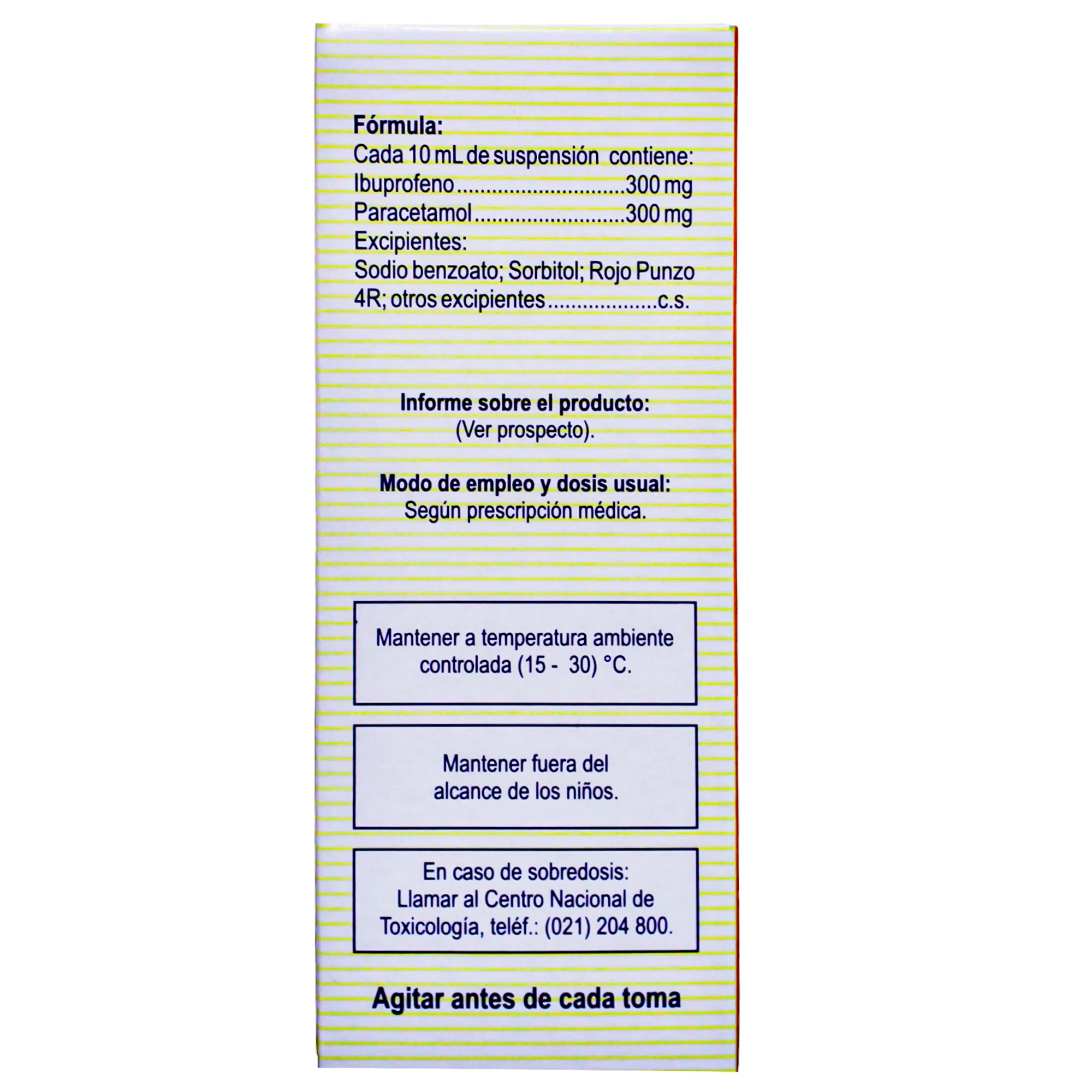 K-Dol Plus Ibuprofeno Paracetamol Suspensión X 100Ml - Image 3
