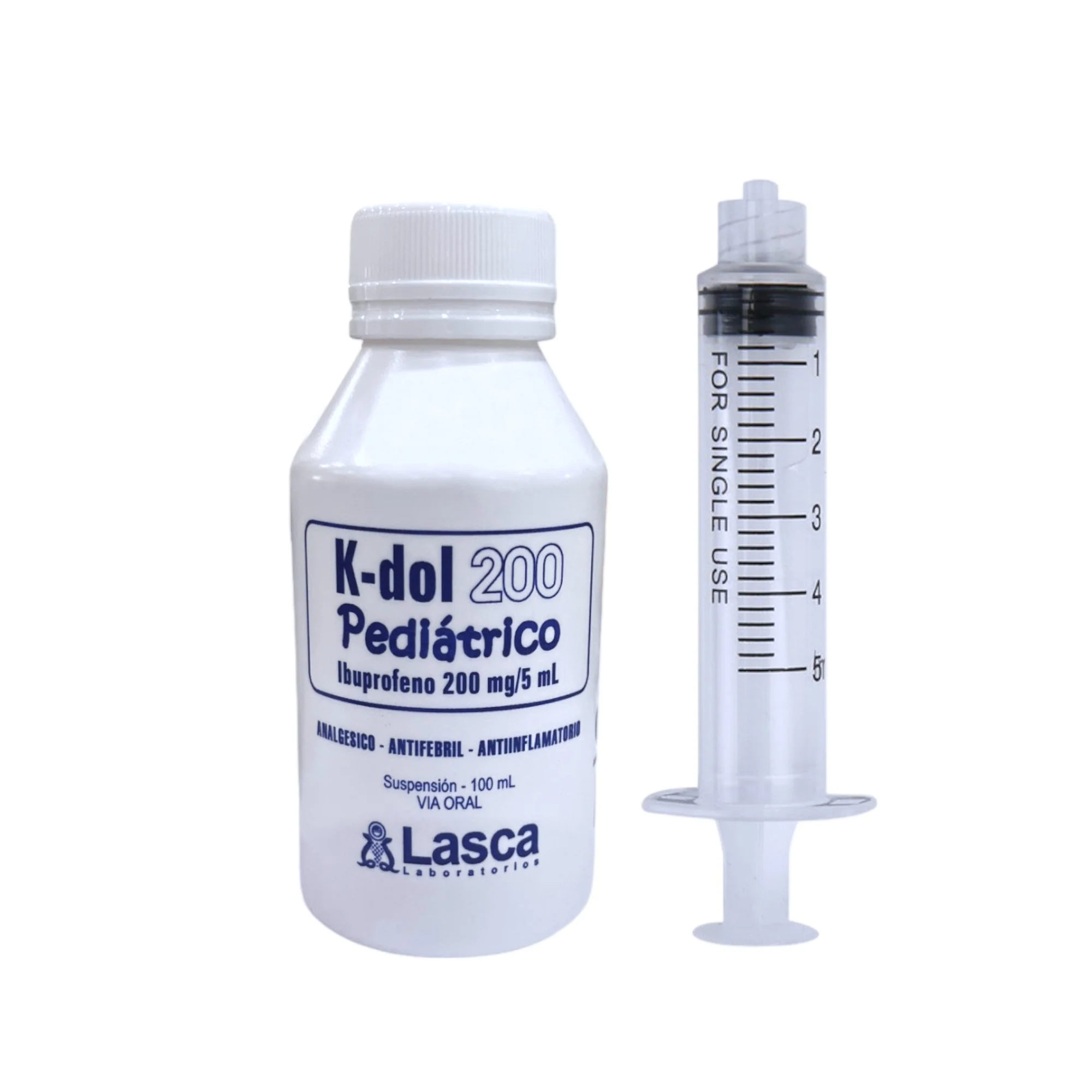 K- Dol Pedriatico 200Mg / 56Ml Ibuprofeno Suspensión X 100Ml - Image 2