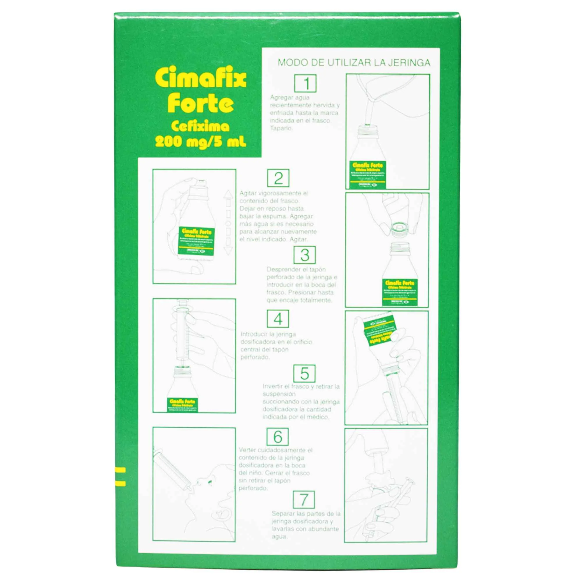 Cimafix Forte 200Mg/5Ml Cefixima Suspensión X 100Ml - Image 3