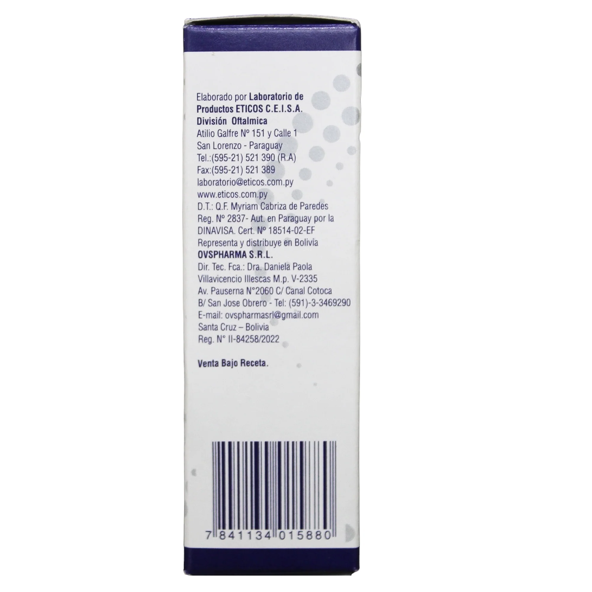 Etisona 1% Prednisolona Colirio X 5Ml - Image 3