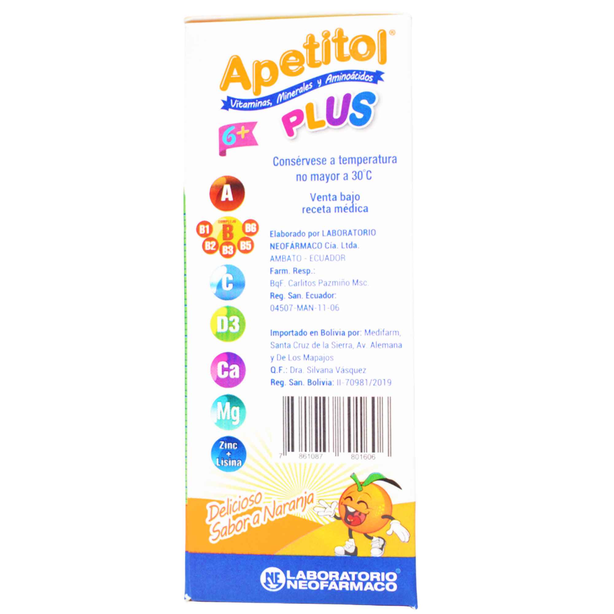 Apetitol Plus Multivitaminico Jarabe X 120Ml - Image 2