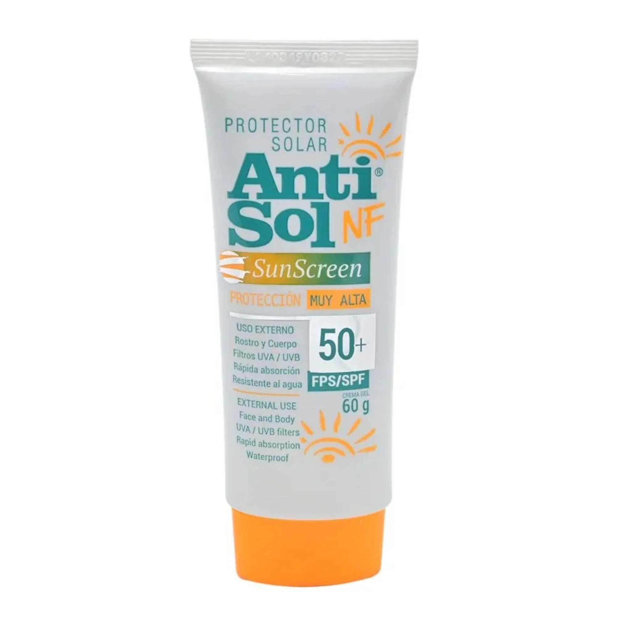 Protector Solar Crema Anti-Sol Sin Color Fps50+ X 60G - Image 3