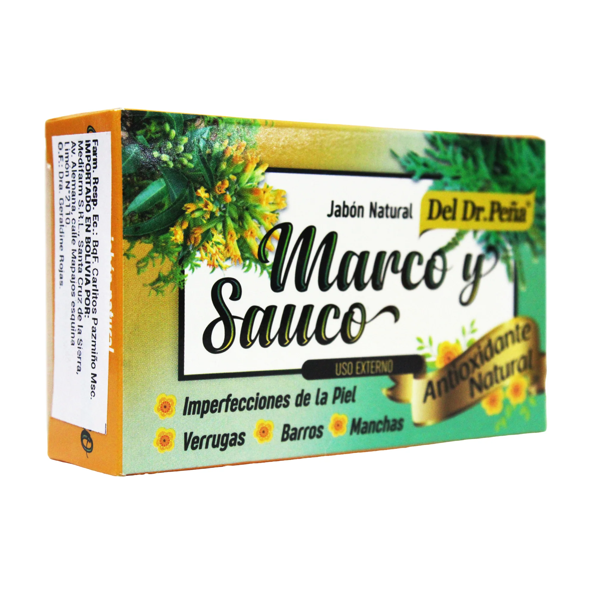 Dr. Peña Jabon X 90G Marco Y Sauco - Image 4