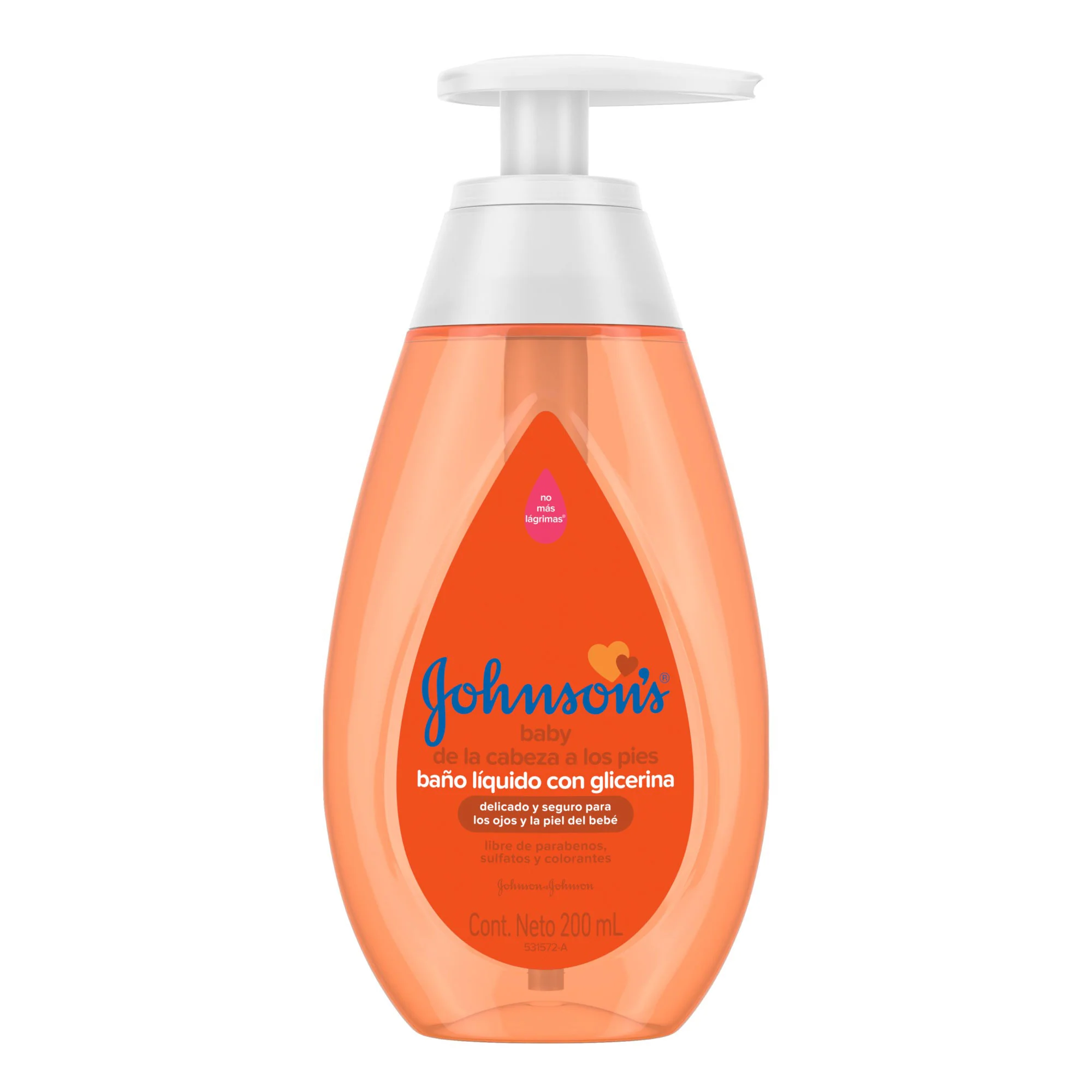 Jabón Líquido Johnson Para Bebé Glicerina X 200Ml