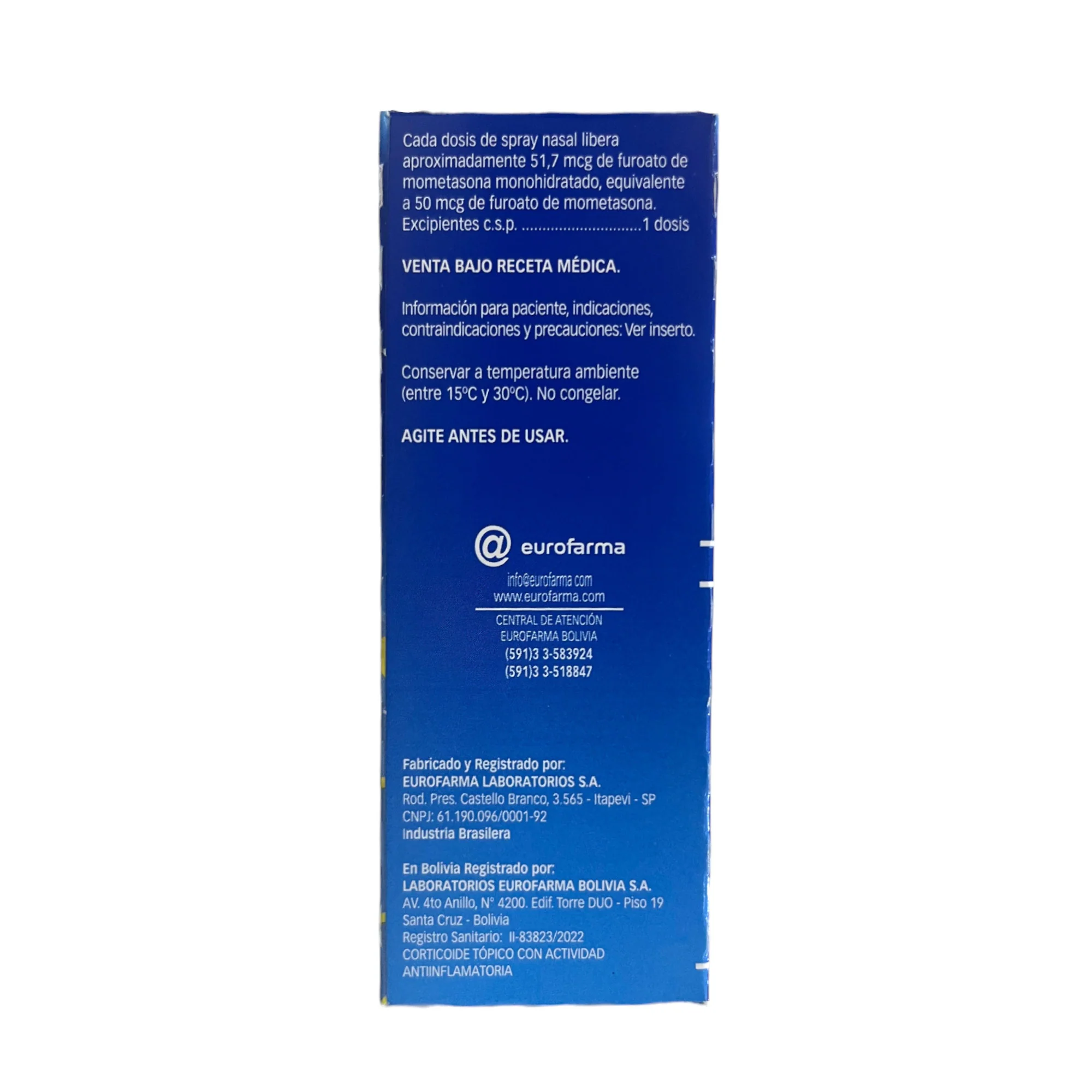 Ventus 50Mcg  Mometasona Spray Nasal X Frasco - Image 2