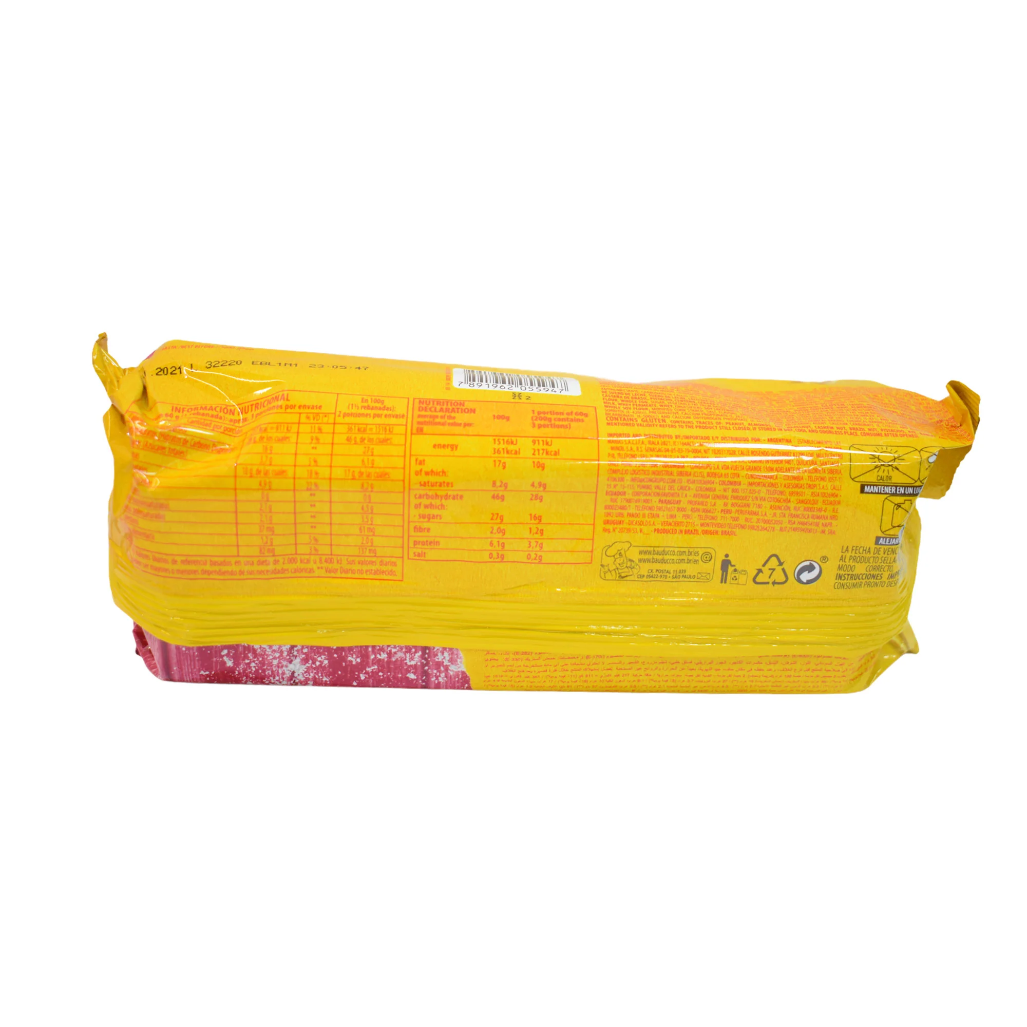 Bauducco Budin Gotas De Chocolate X 200G - Image 2