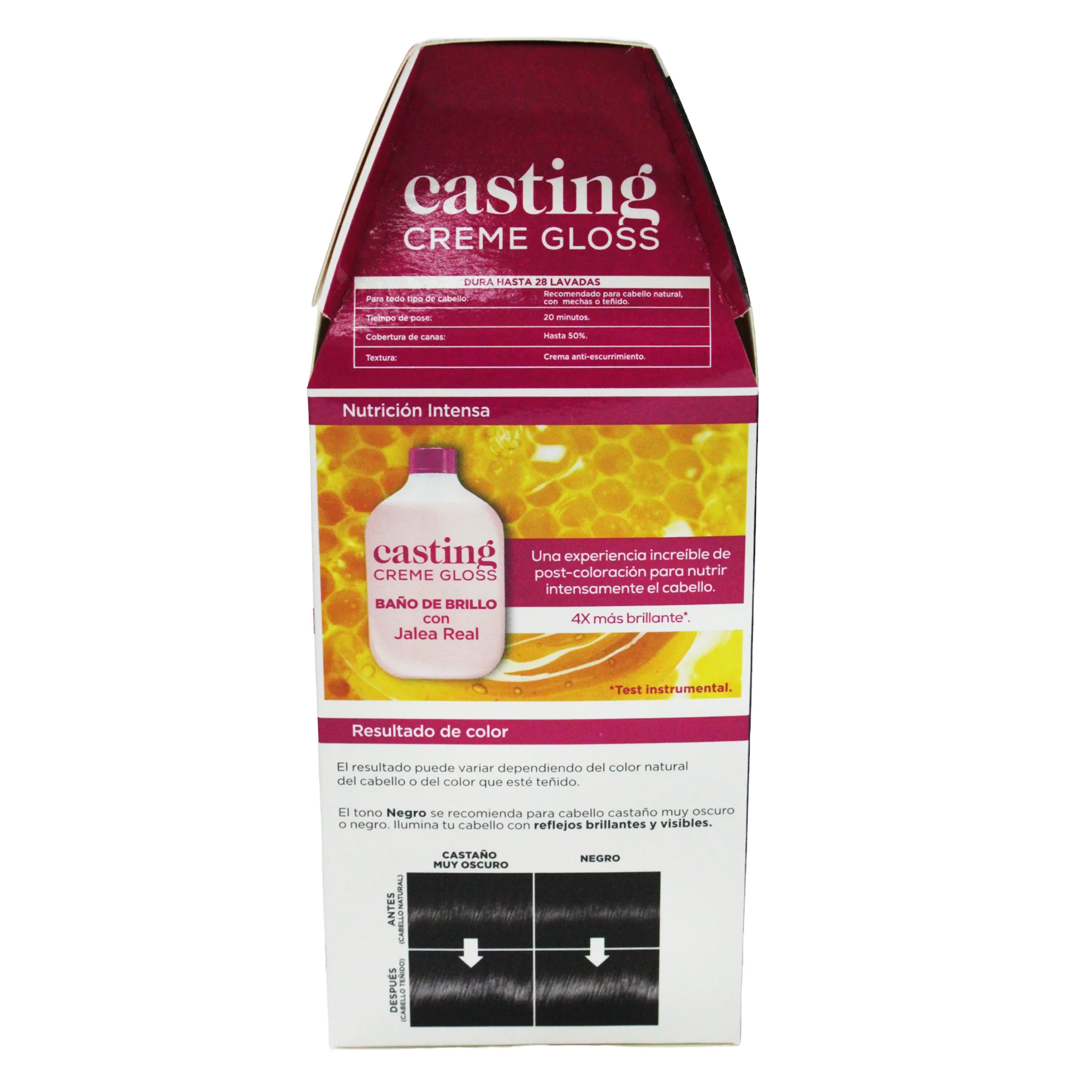 Tinte Loreal Casting Creme Gloss 200 Negro X Unidad - Image 4