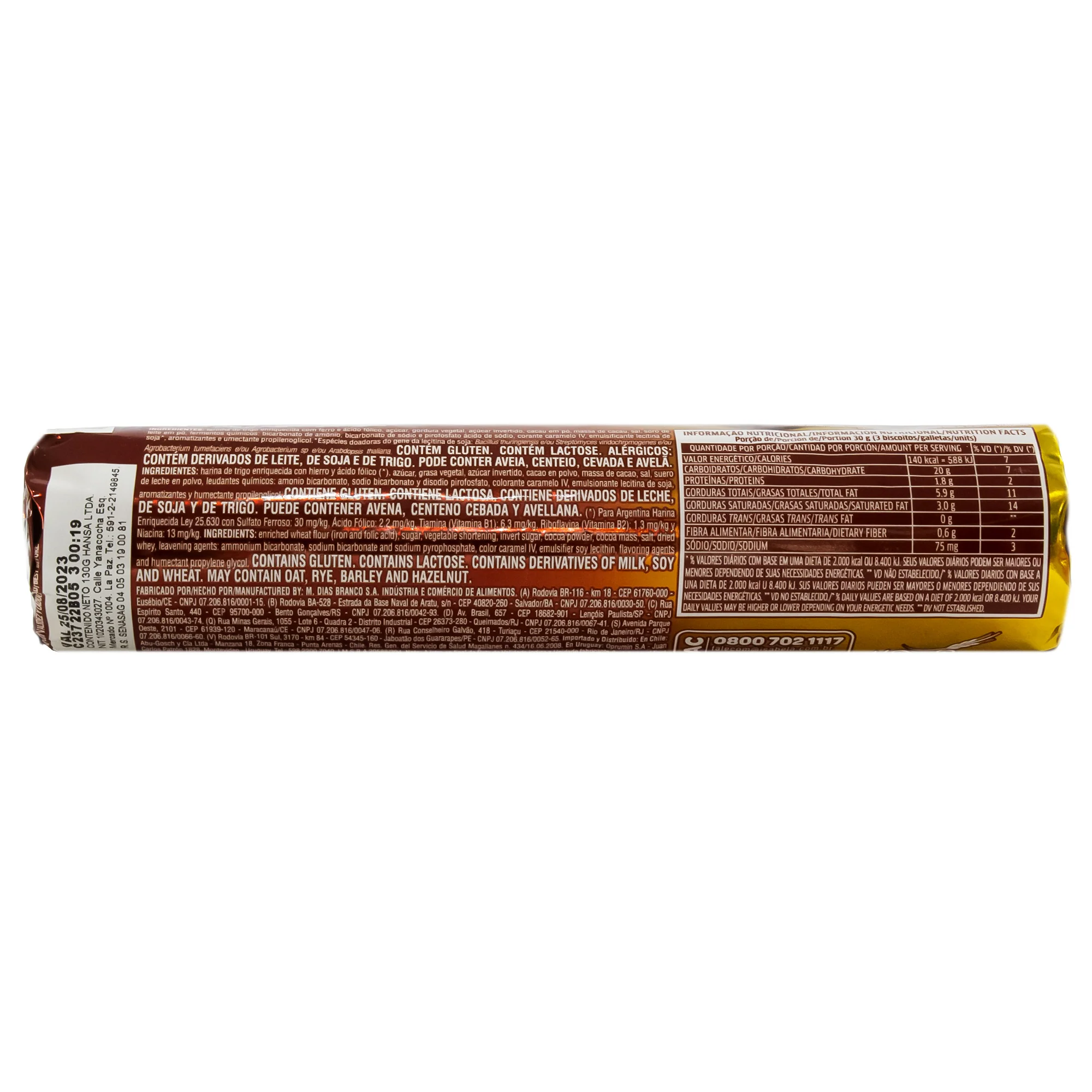 Galletas Mousse Rellenas Chocolate Semi Amargo X 130G - Image 2