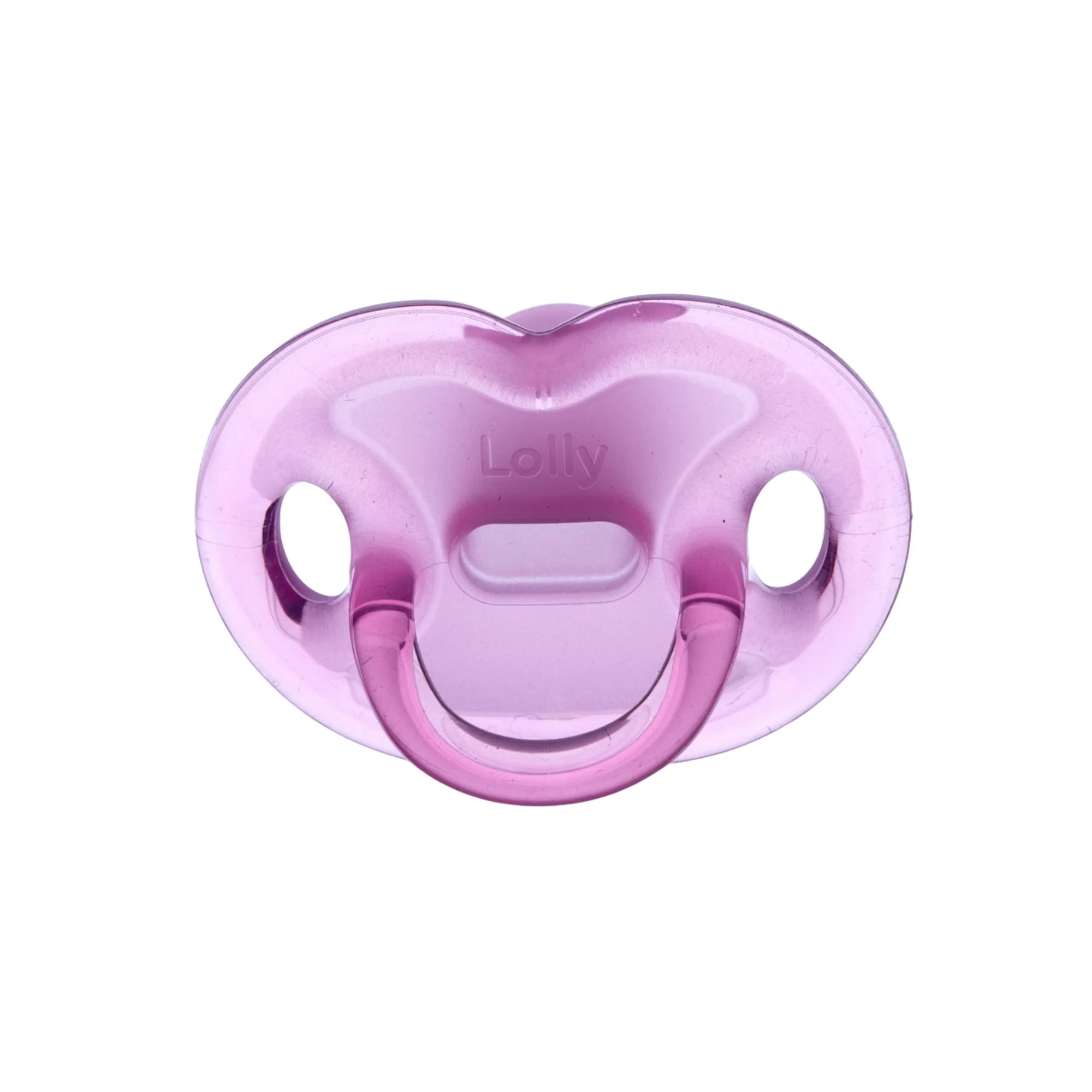 Chupete Lolly 100% Silicona Rosado 6+ - Image 2