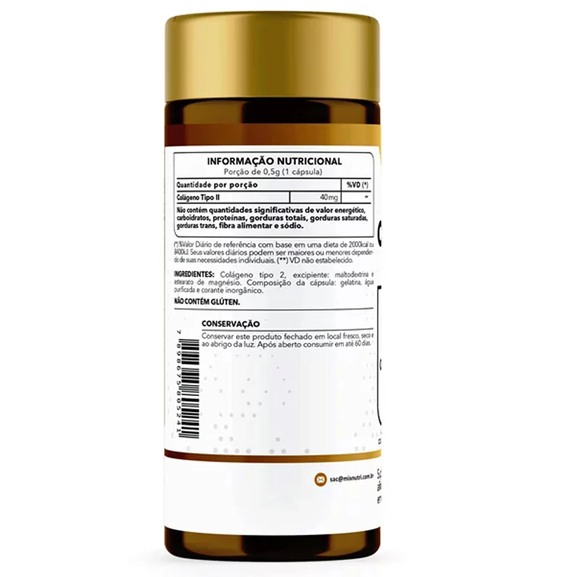 Mix Nutri Colageno Tipo Ii X 60 Cap - Image 2