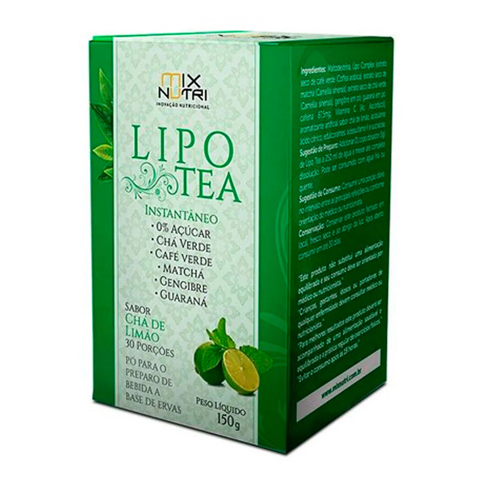 Mix Nutri Lipo Tea Instantaneo Limón X 150G - Image 2