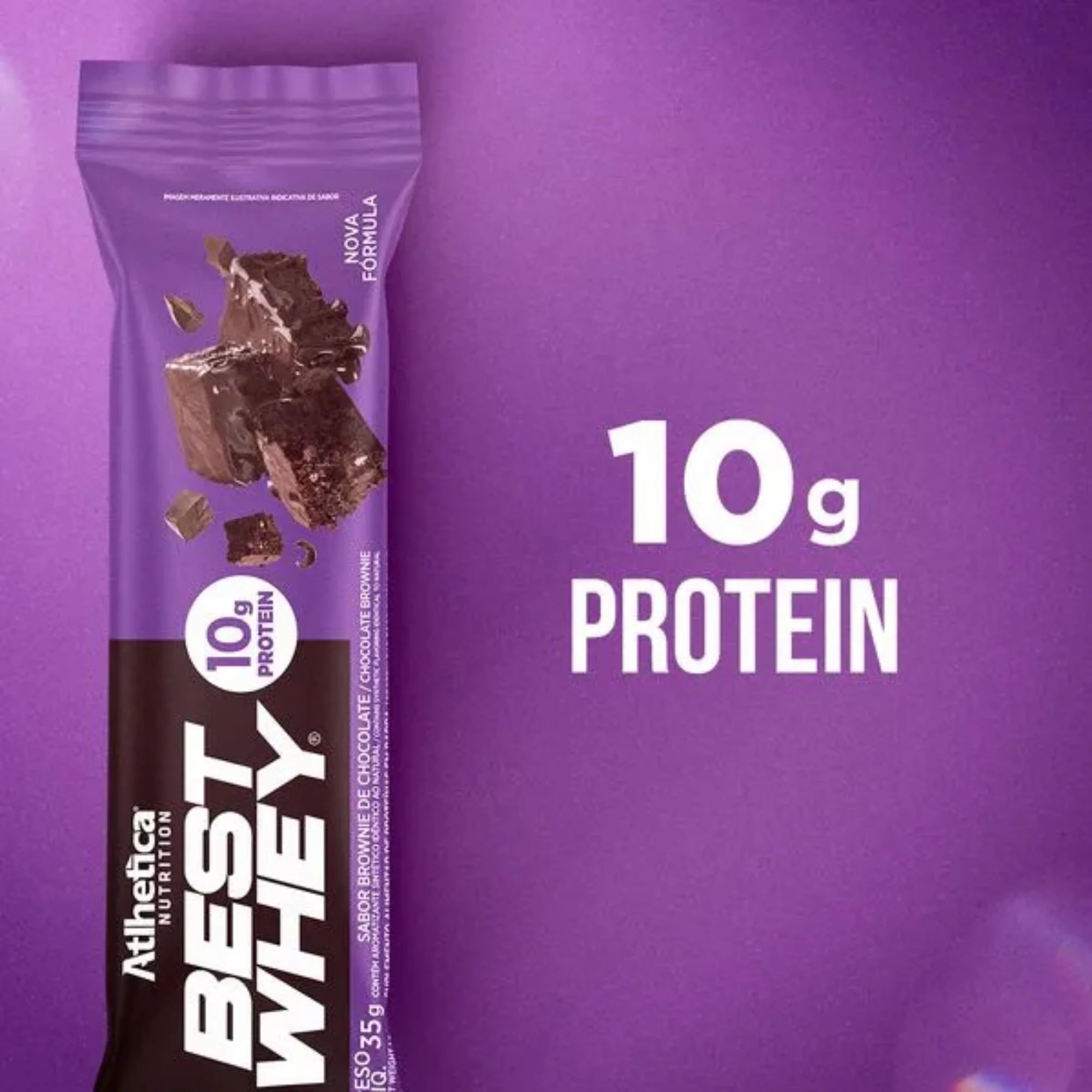 Barra De Proteína Best Whey Atlhetica Brownie Con Chocolate X 33G - Image 6