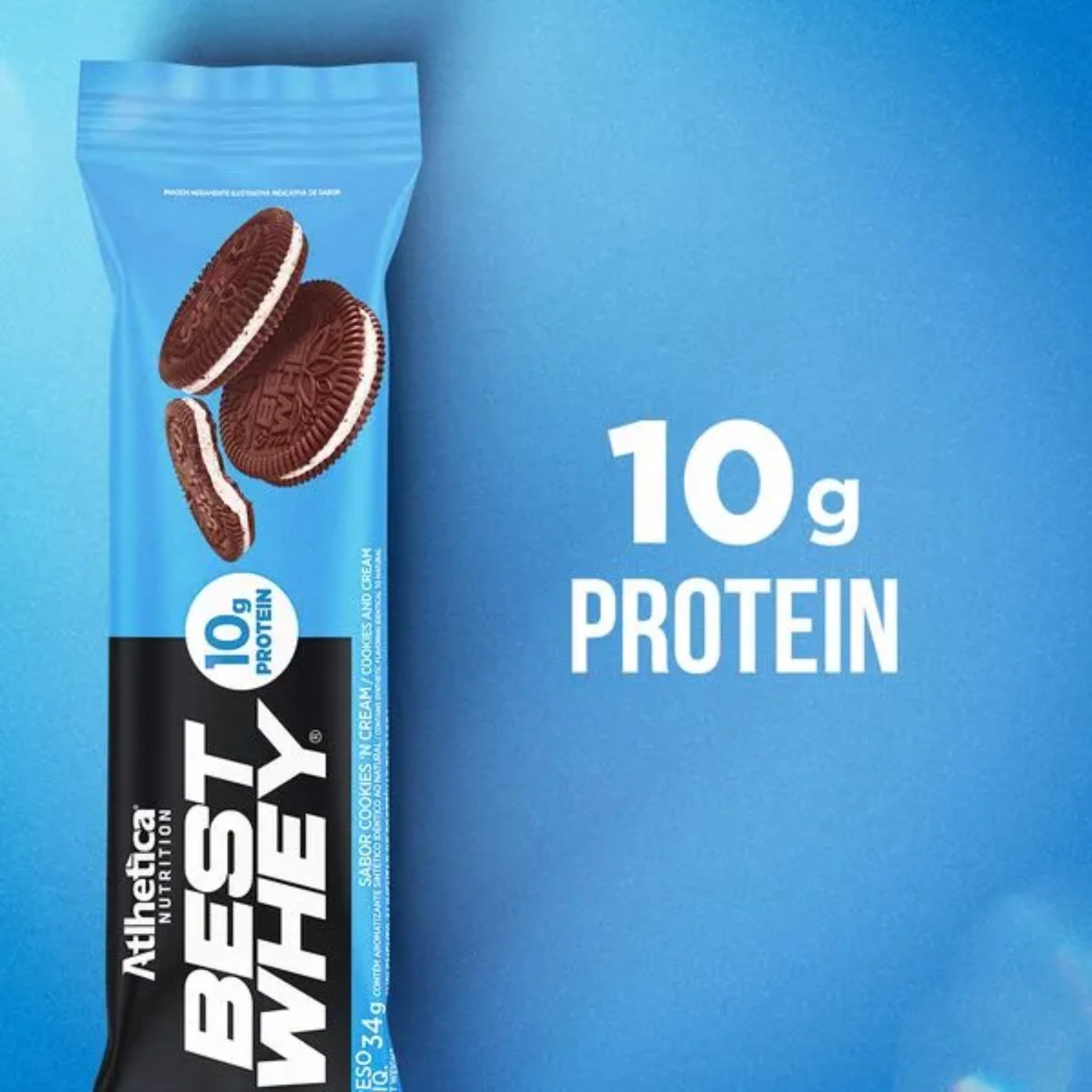 Barra De Proteína Best Whey Atlhetica Galletas Con Crema X 33G - Image 4