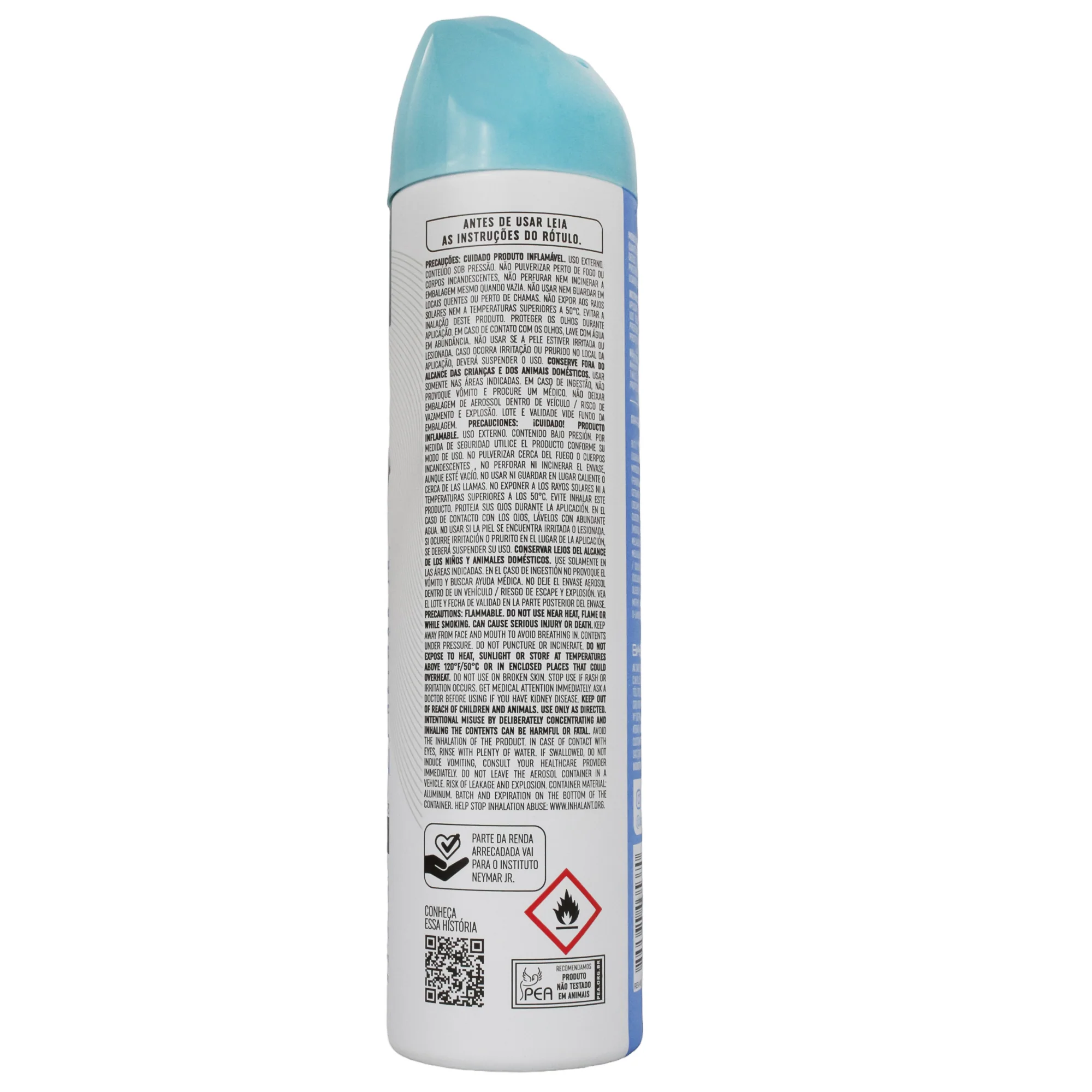 Above Desodorante Aerosol Para Pies Neymar Jr Men X 150Ml - Image 2