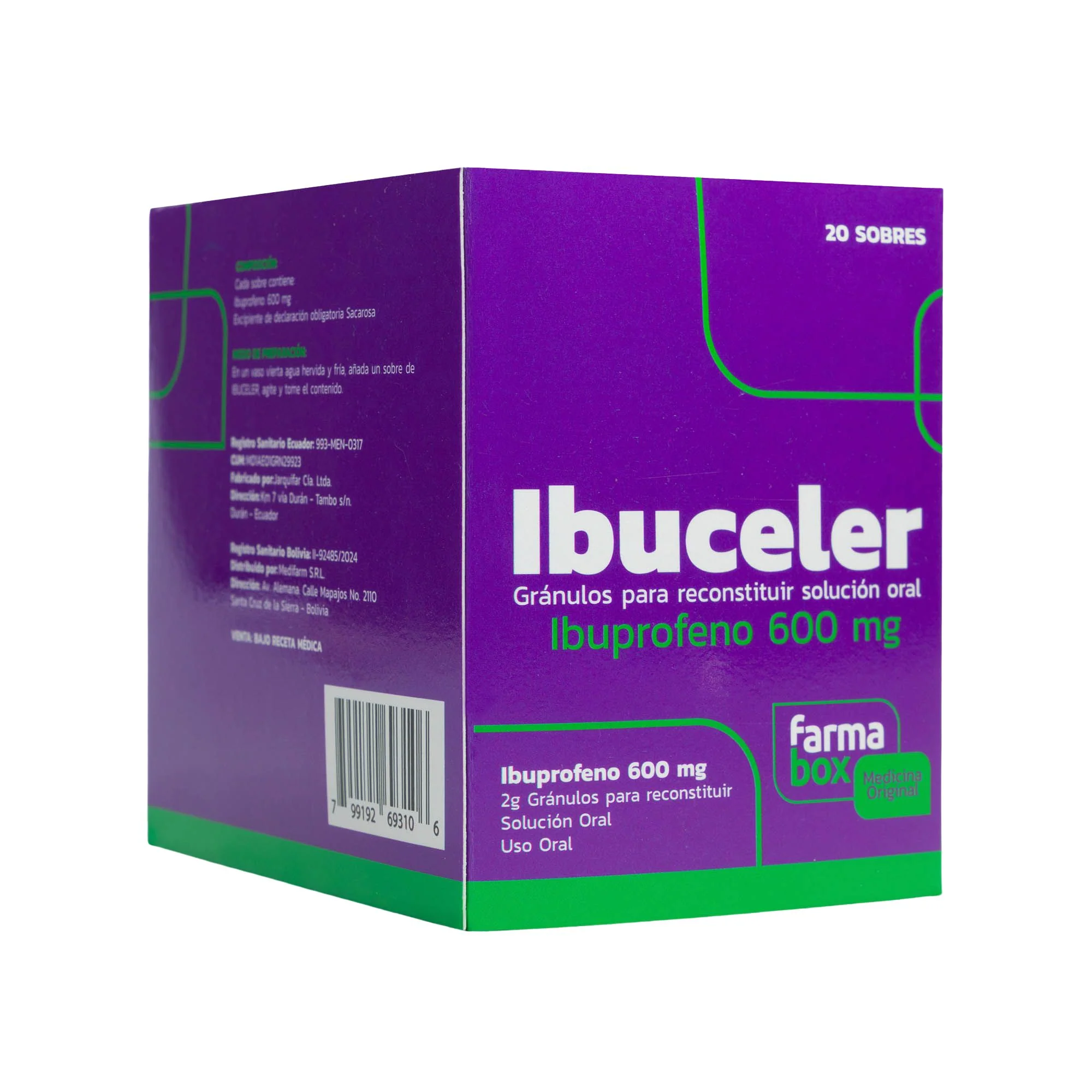 Ibuceler Ibuprofeno 600Mg X Sobre - Image 3