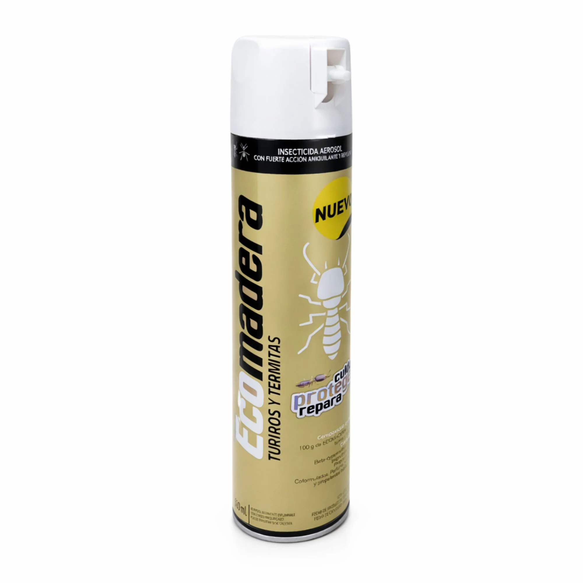 Insecticida Ecomadera Mata Turiros Y Termitas X 600Ml