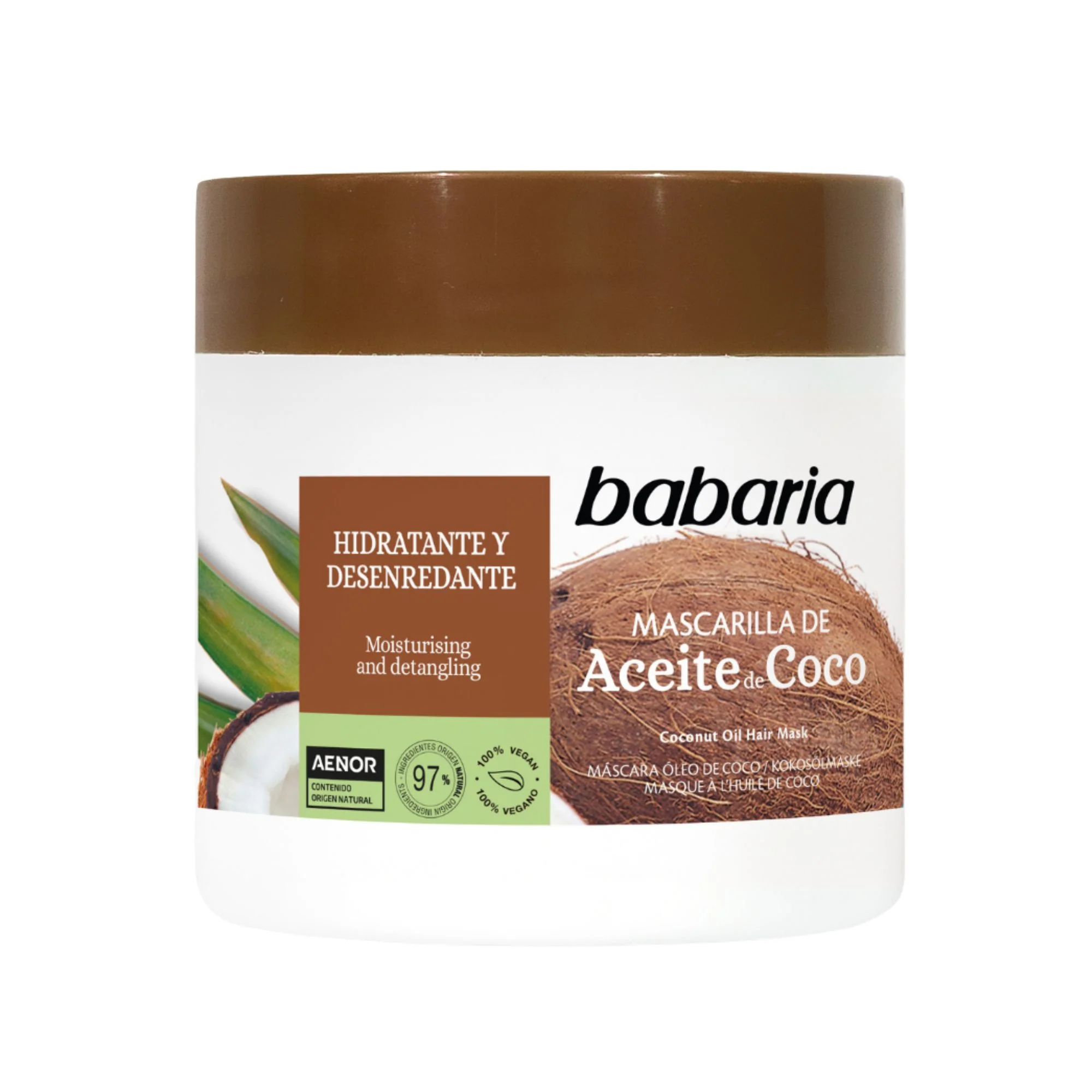 Mascarilla Babaria De Aceite De Coco X 400Ml
