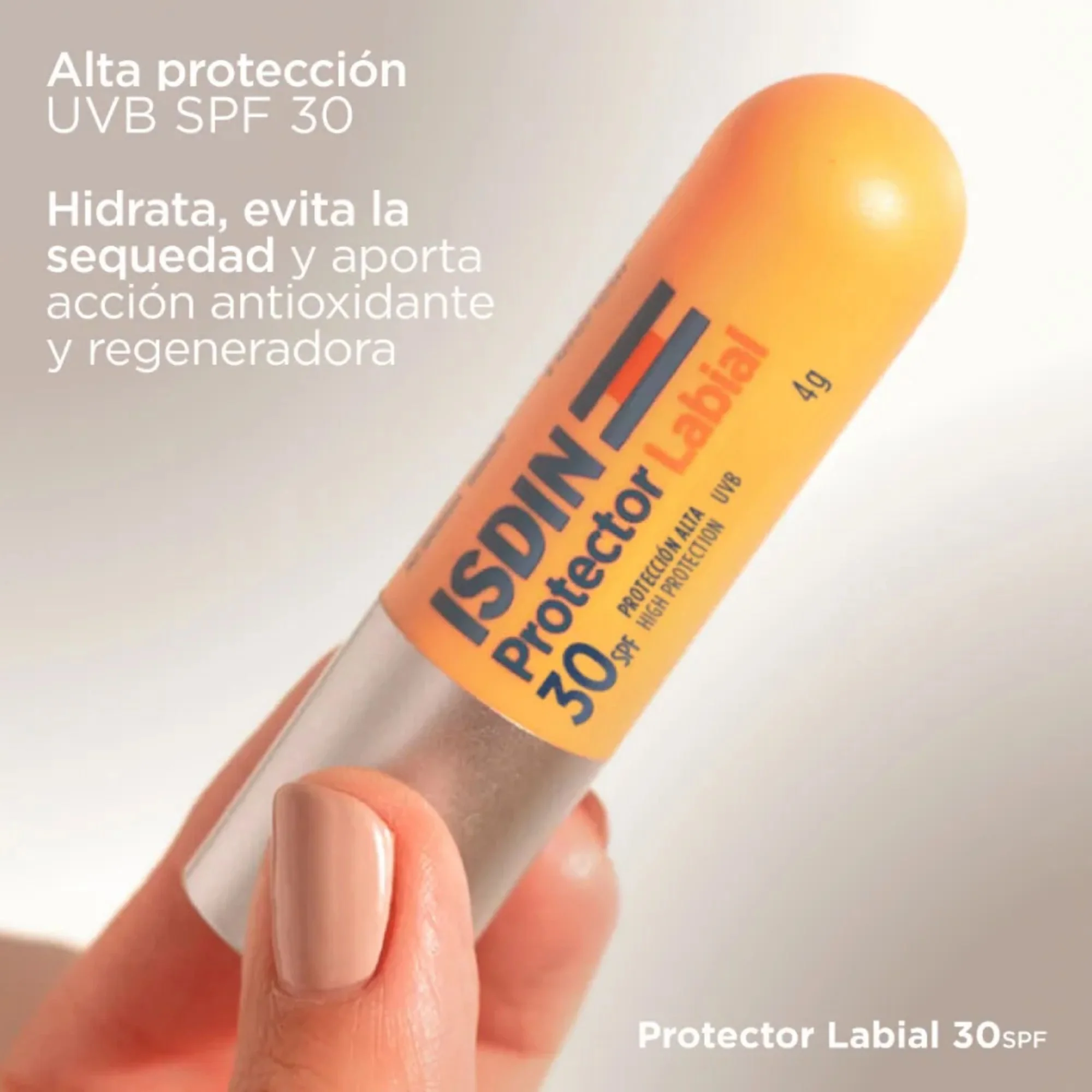 Protector Labial Isdin Spf30 X 4G - Image 2