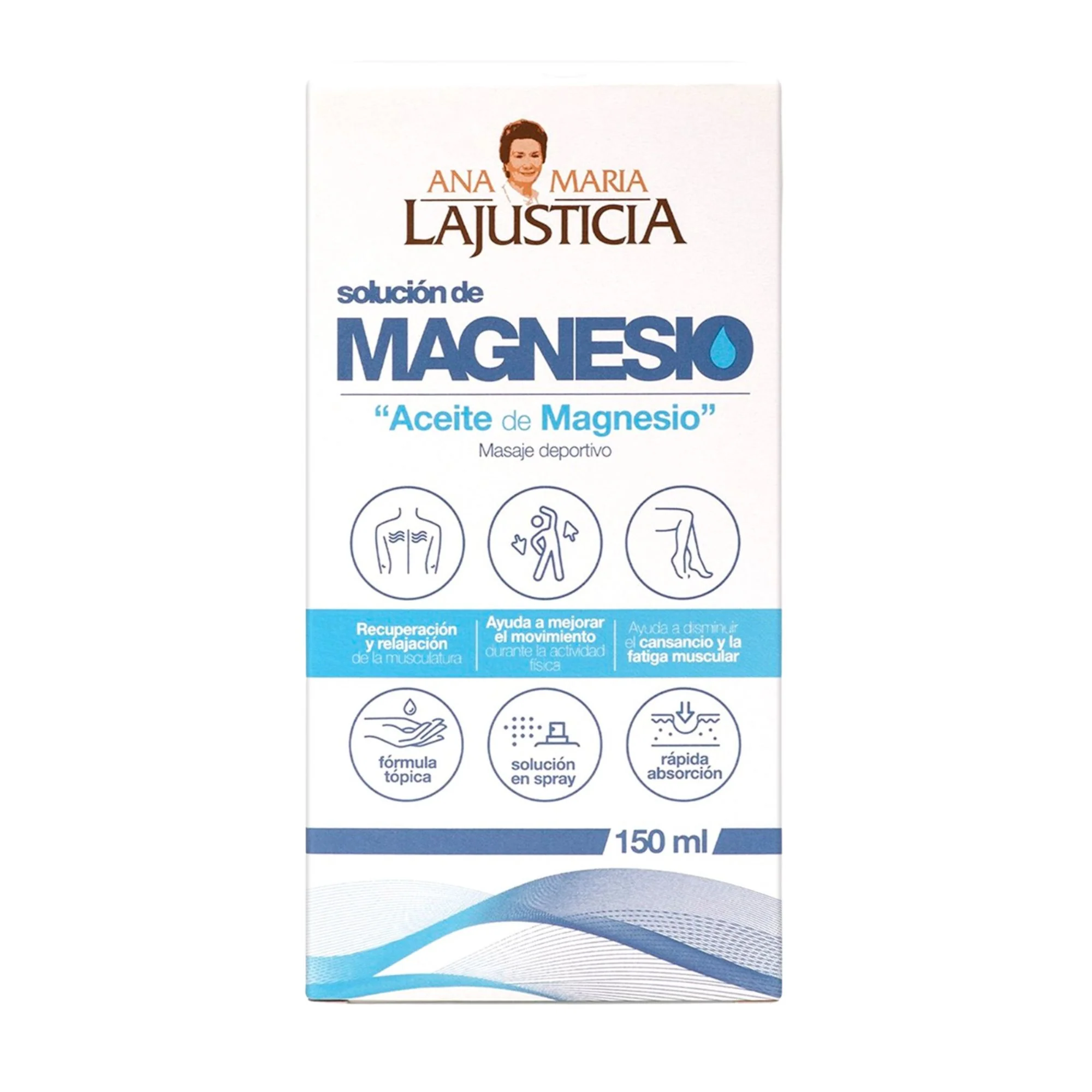 Aceite De Magnesio La Justicia X 150Ml - Image 3