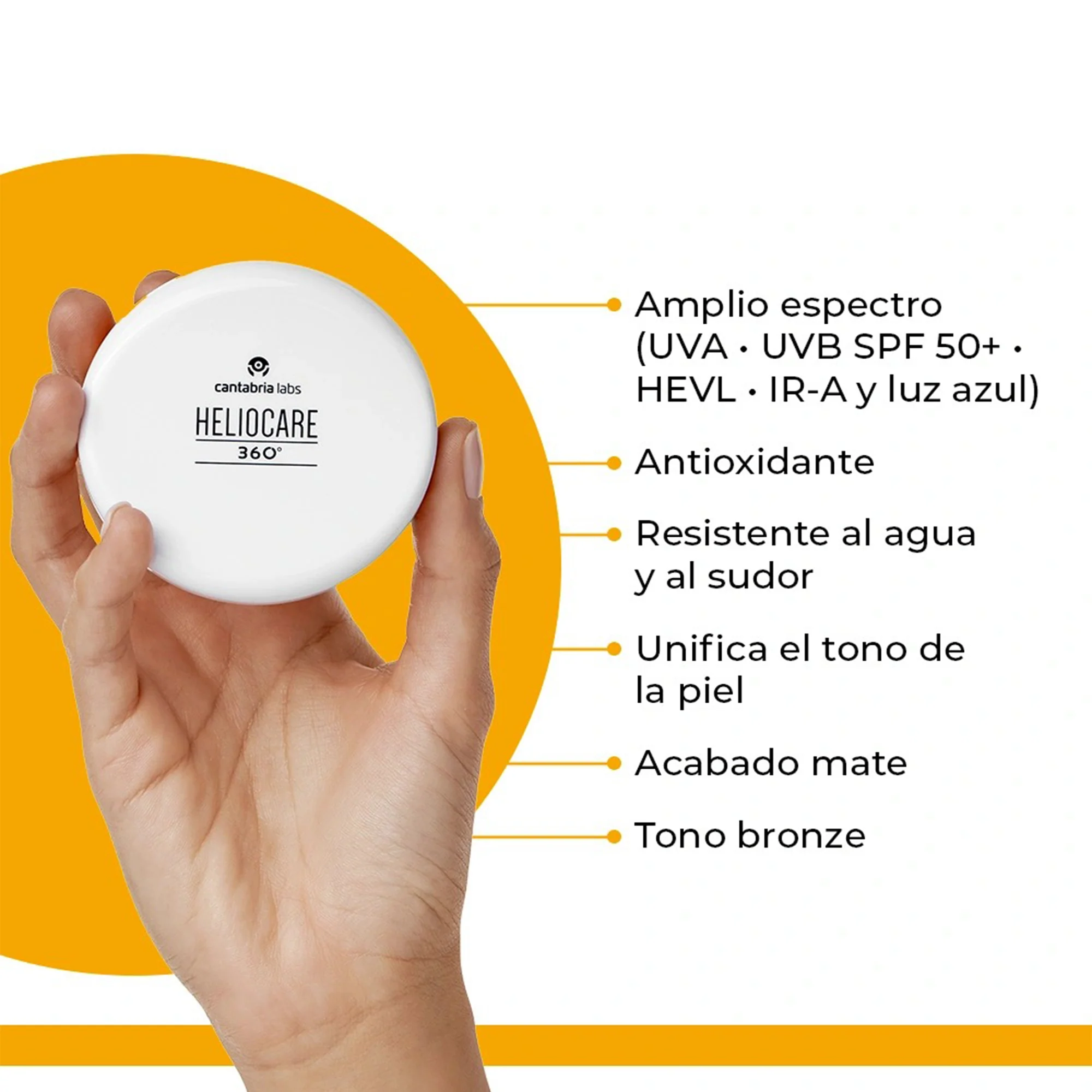 Protector Solar Heliocare 360 Spf50+ Bronze X 10G - Image 4