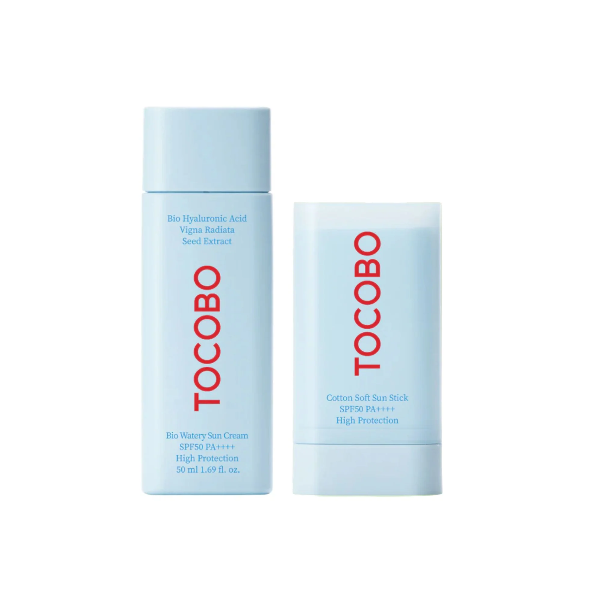 Protectores Solares Tocobo Kit Dúo 50Ml X 19G
