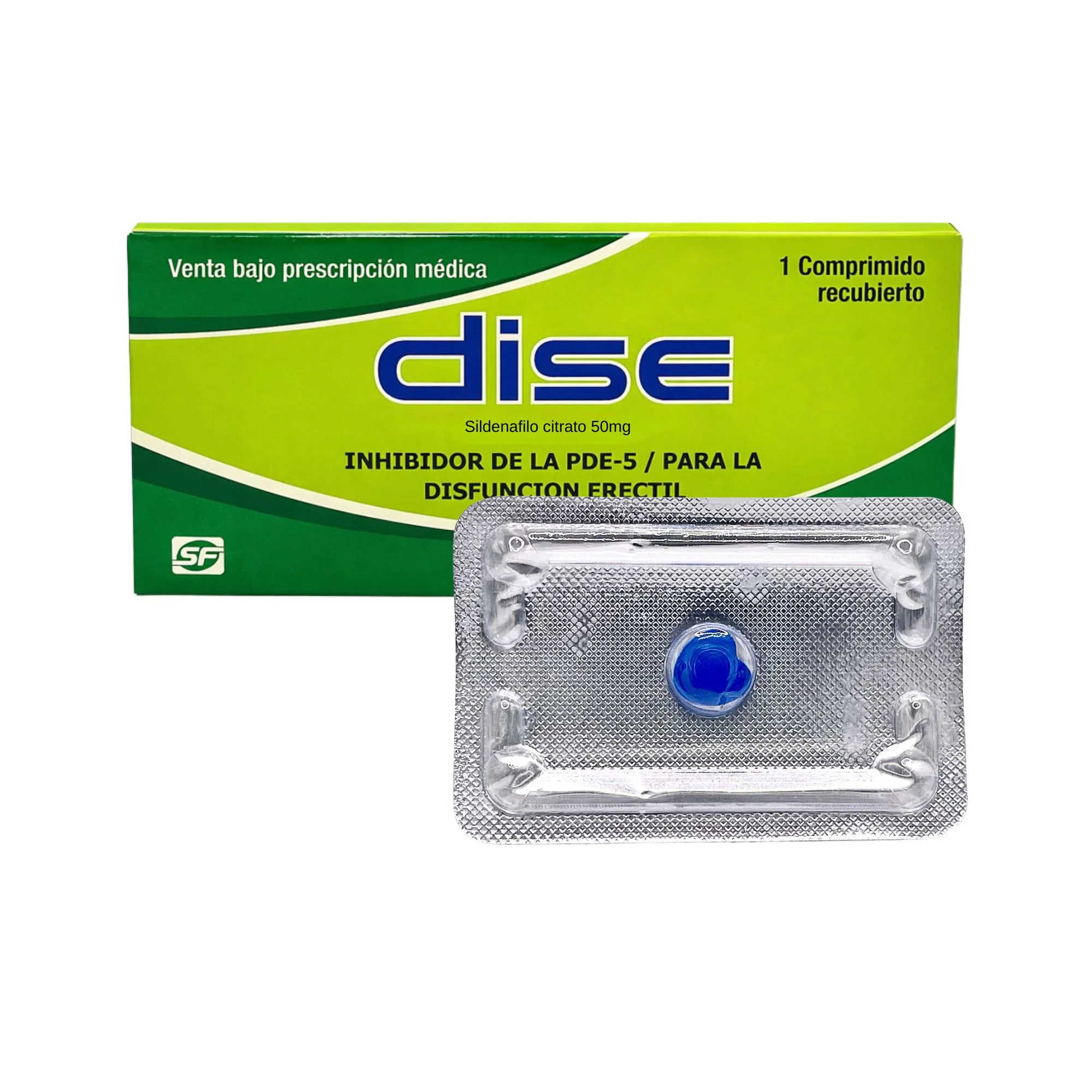 Dise Sildenafil Citrato 50Mg X Comprimido