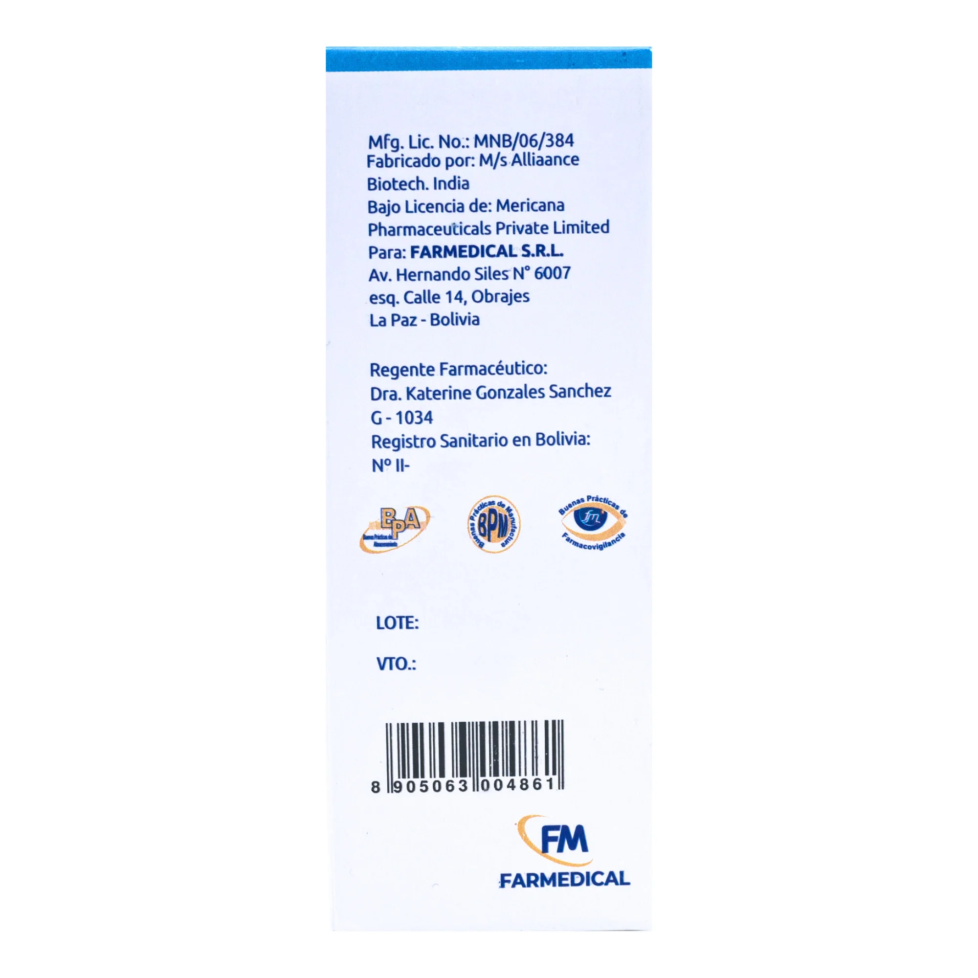 Oxicar Oxcarbazepina 300Mg / 5Ml Suspensión X 60Ml - Image 3