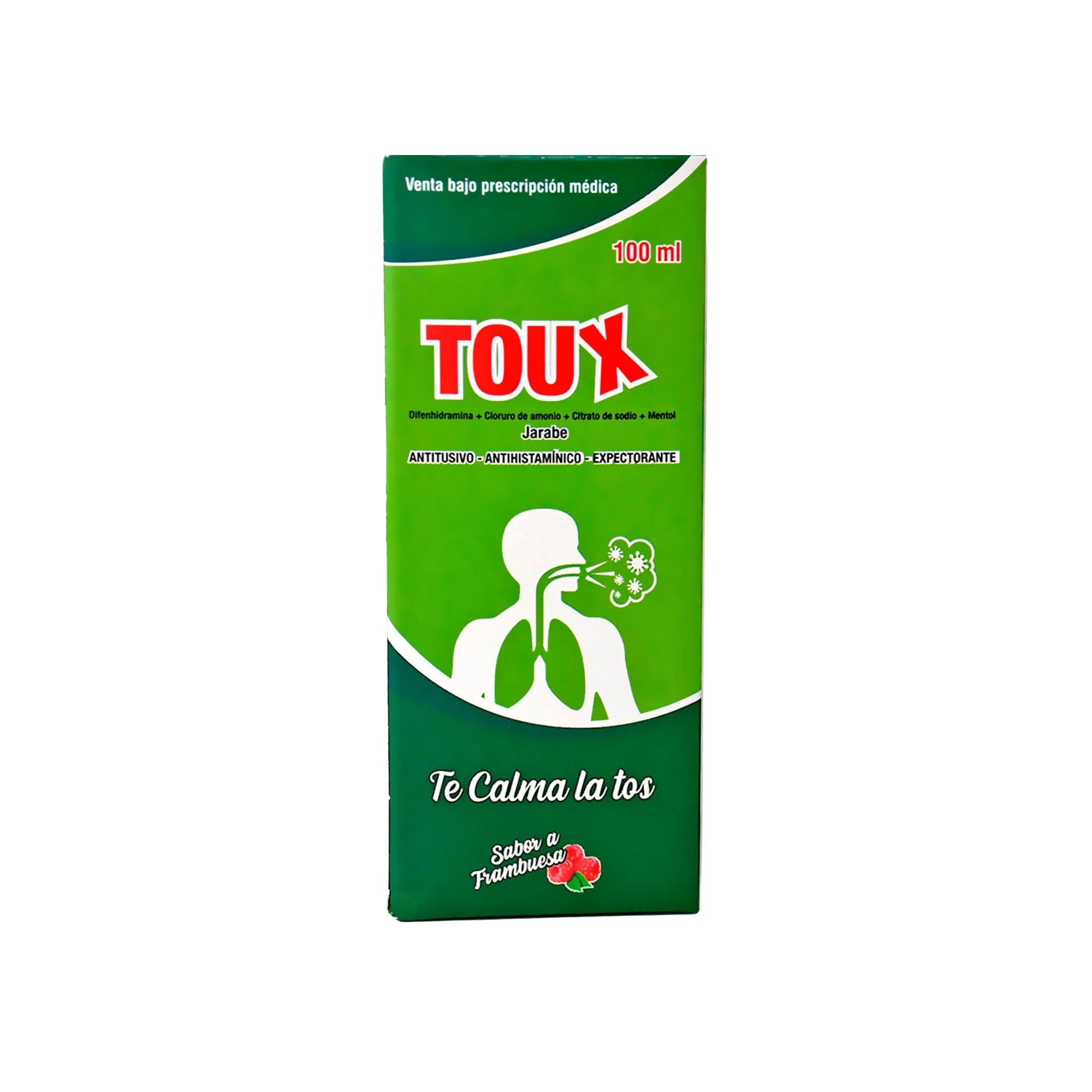 Toux Jarabe Sabor Frambuesa X 100Ml - Image 2