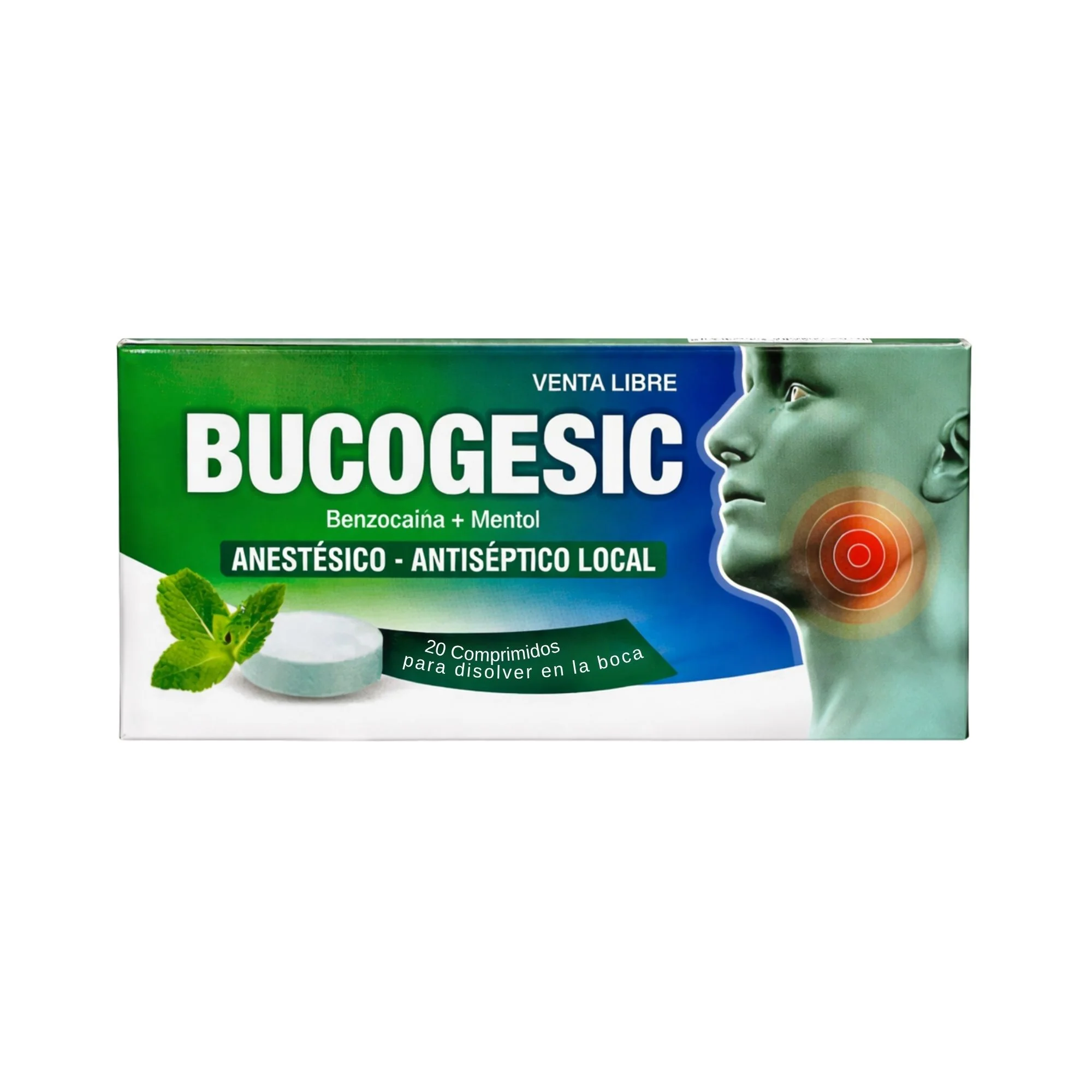 Bucogesic Benzocaina Mentol X Comprimido - Image 2
