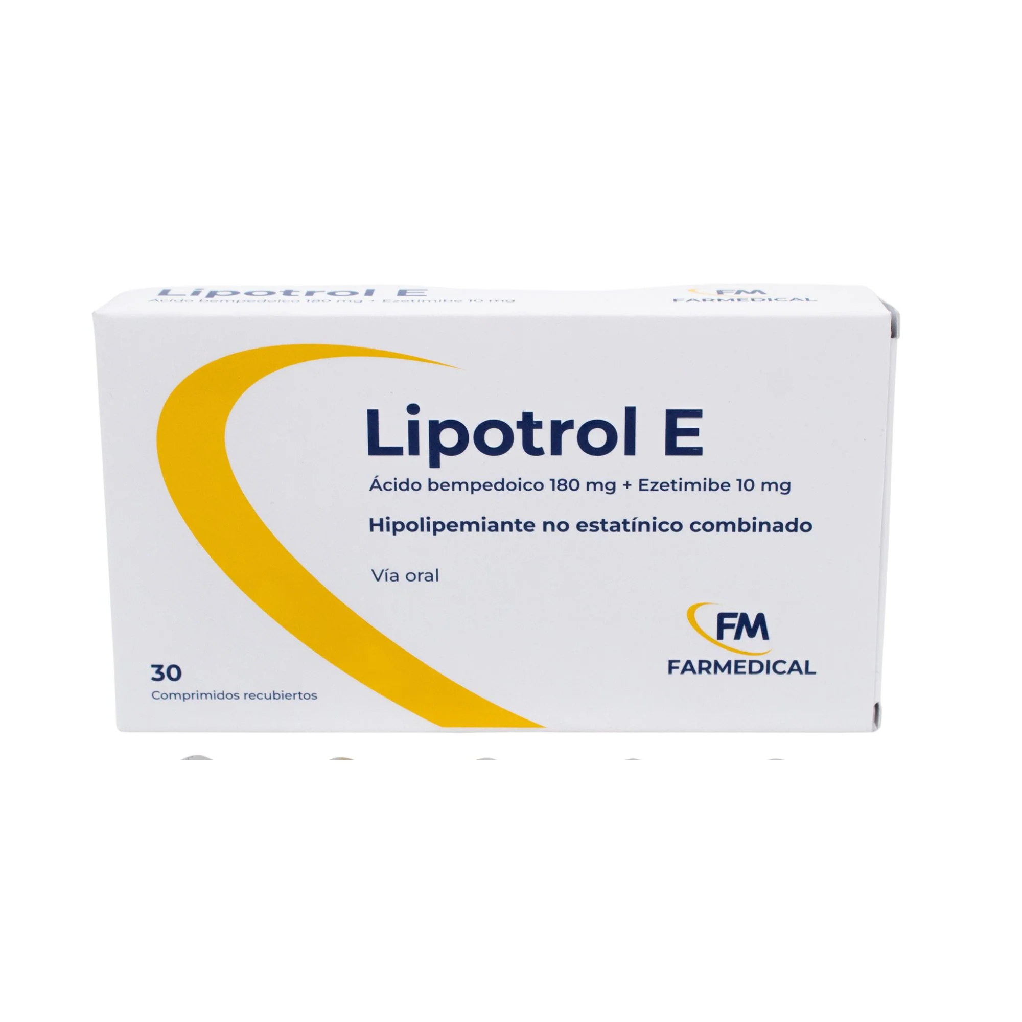 Lipotrol E Ácido Bempedoico/Ezetimibe X Comprimido - Image 3