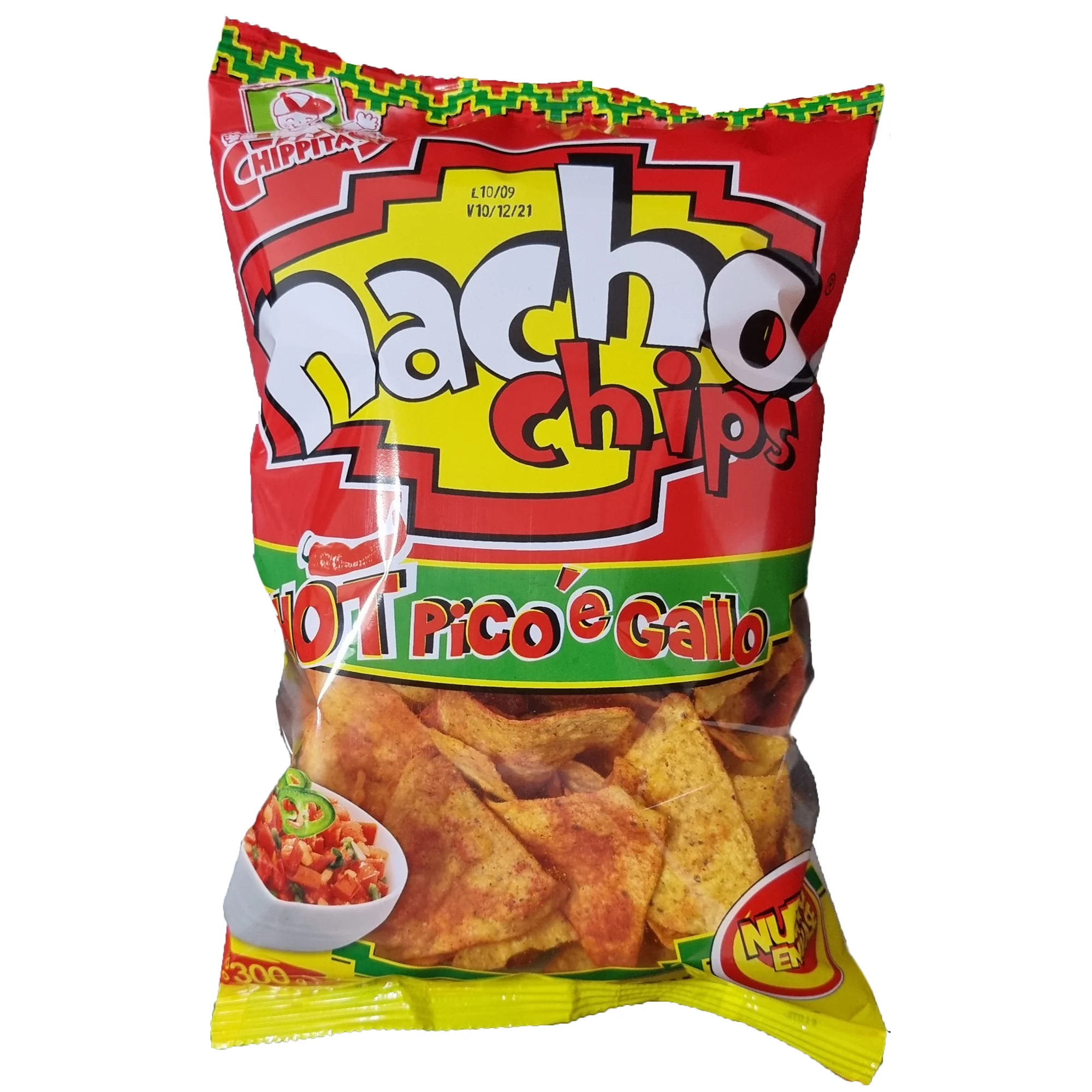 Chippitas Nacho Chips Hot Pico 'E Gallo X 300G