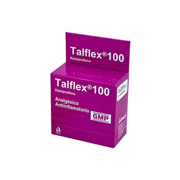 Talflex 100Mg Ketoprofeno X Tableta